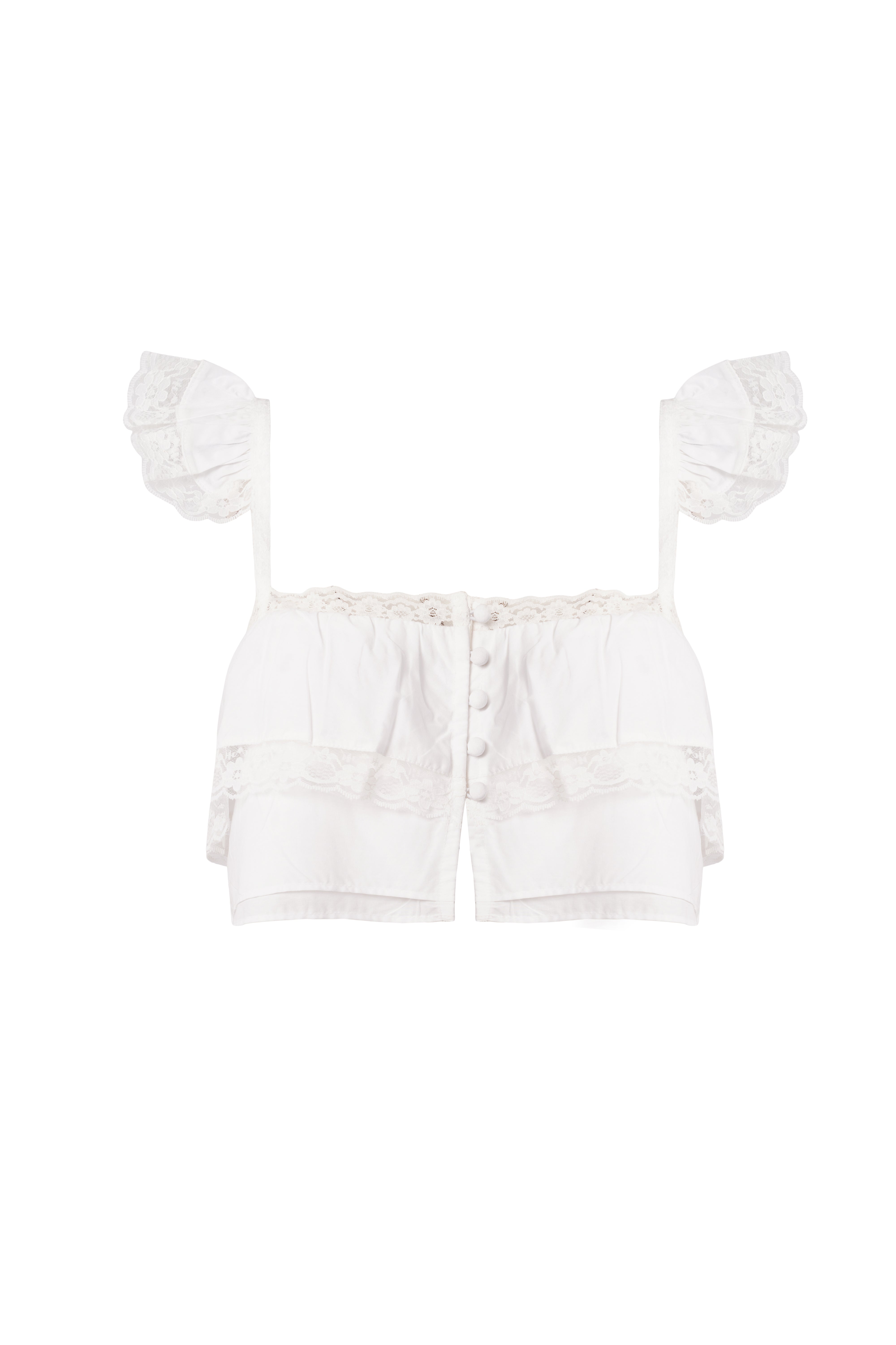 TOP CLEO - BLANC