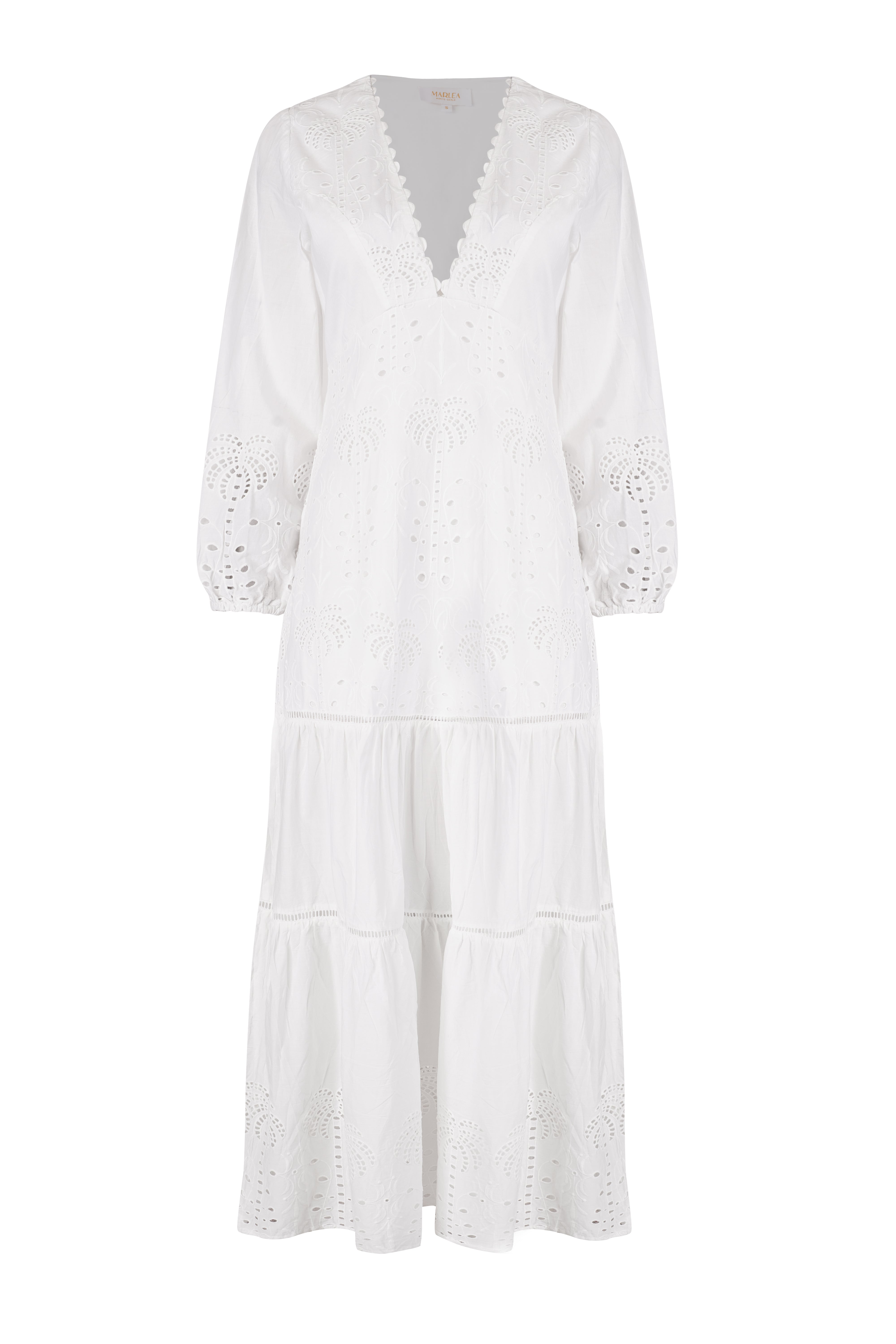 ROBE NATASHA - WHITE PALM TREE