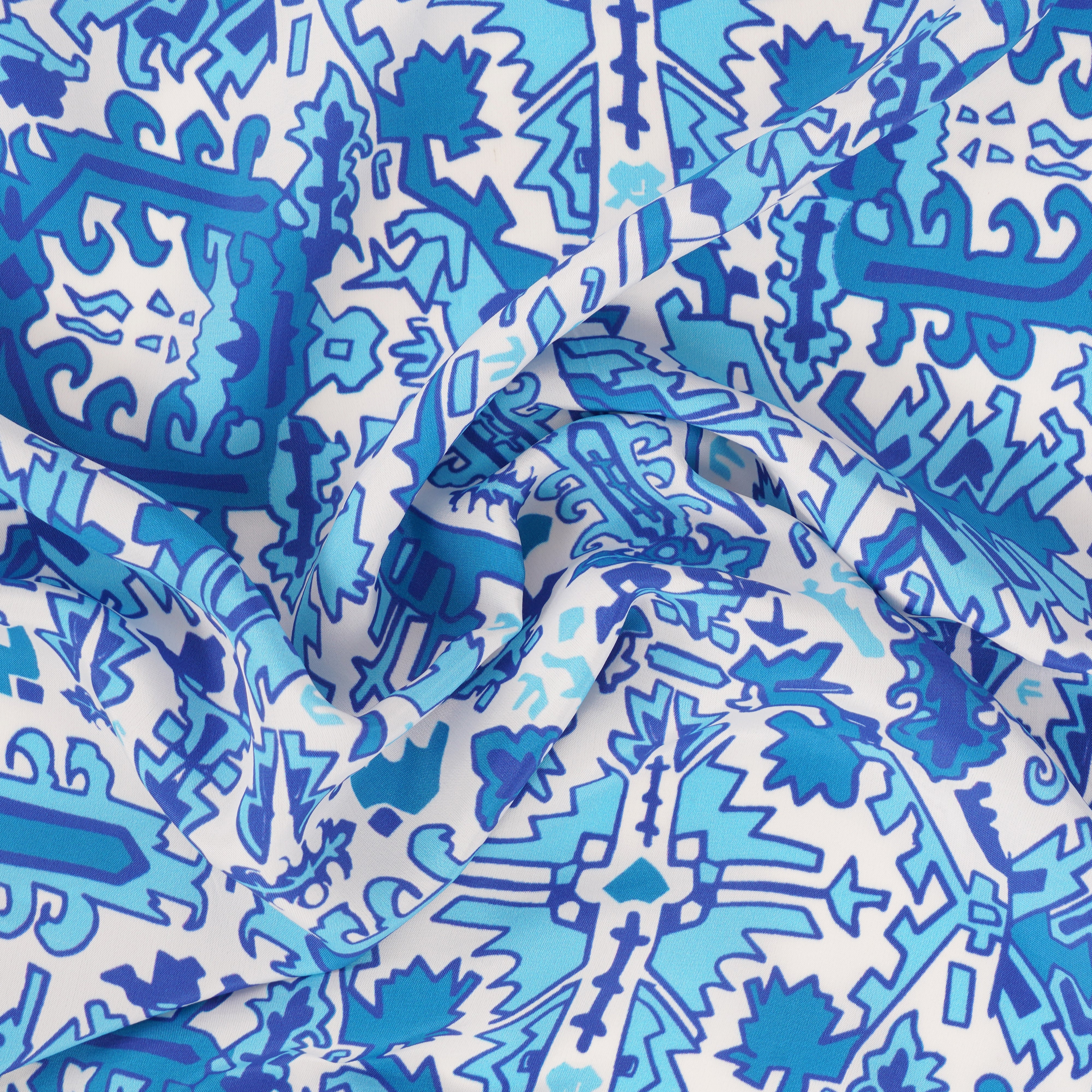 BANDANA - BLEU AZTEC