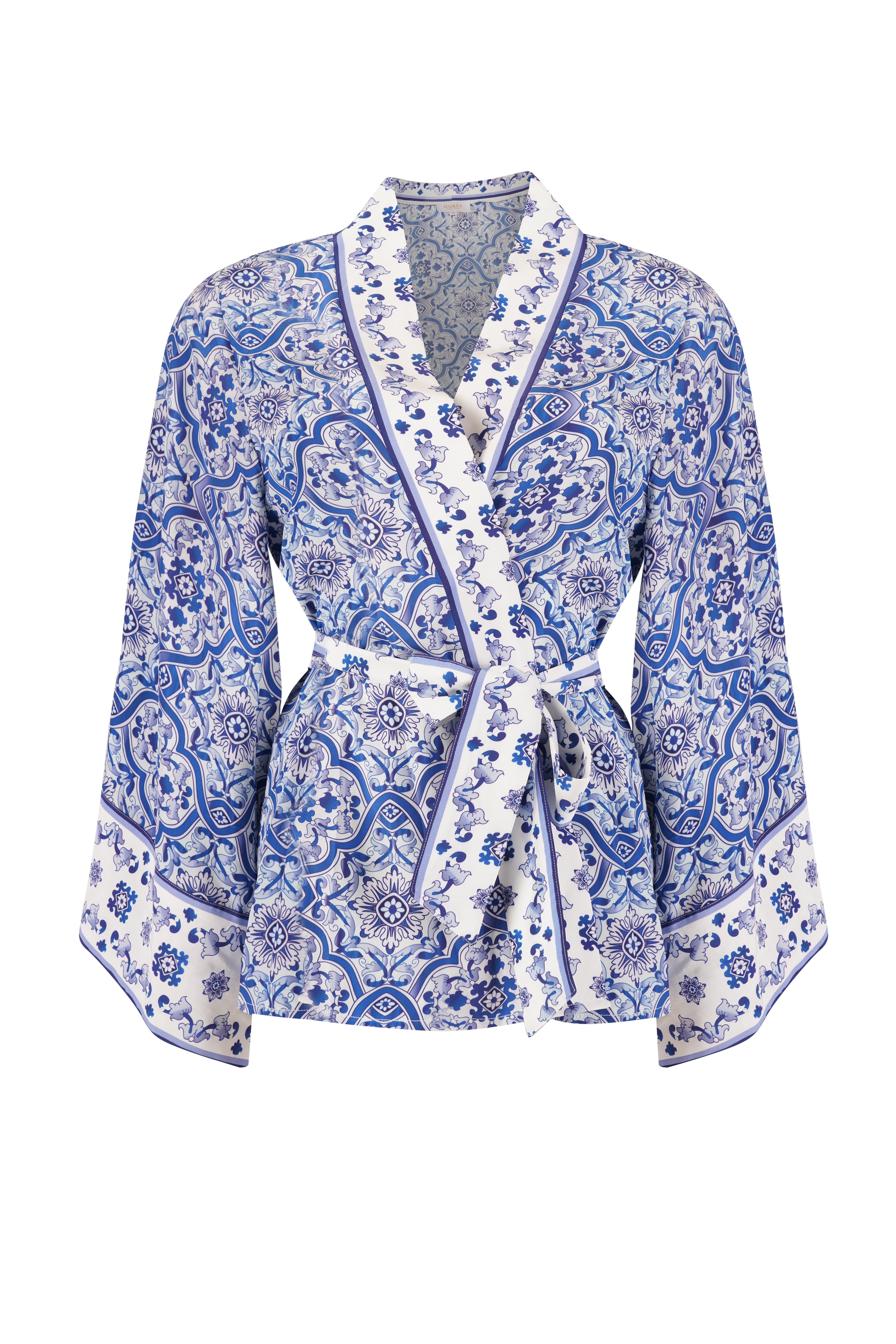 KIMONO DALIA - BLUE TILE
