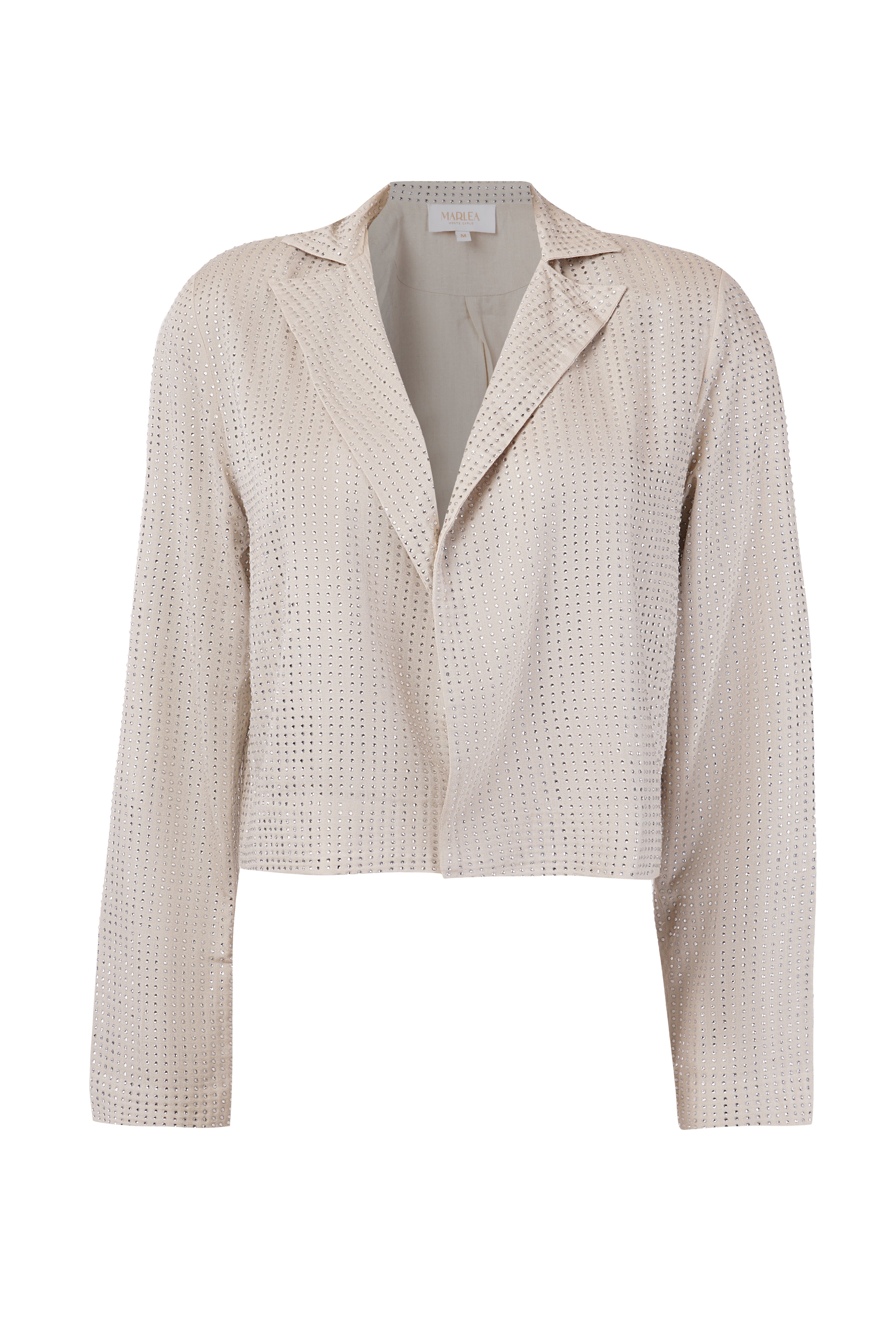 VESTE JANIS - STRASS BEIGE