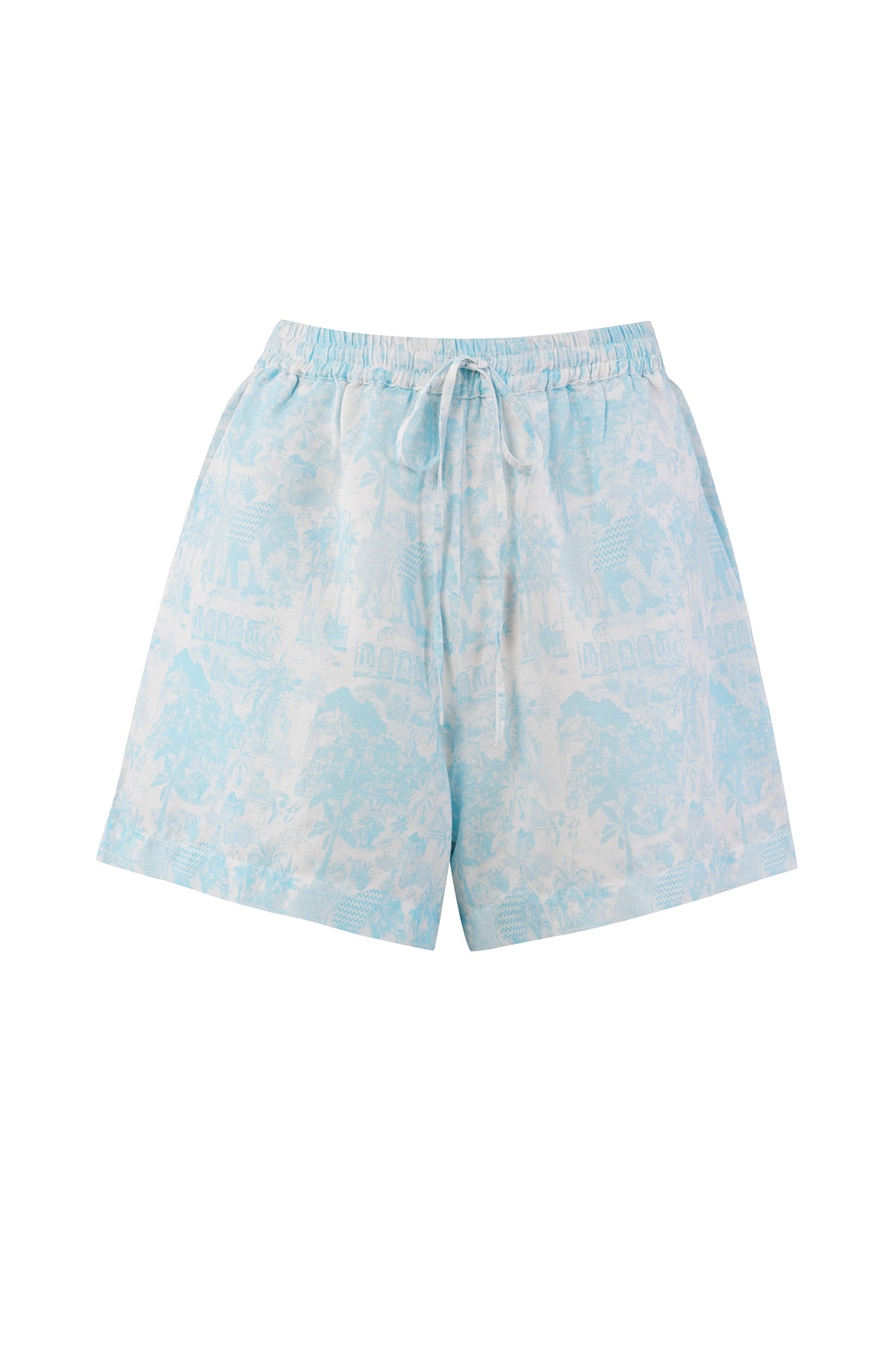 SHORT ALEXIA - BLUE JOUY