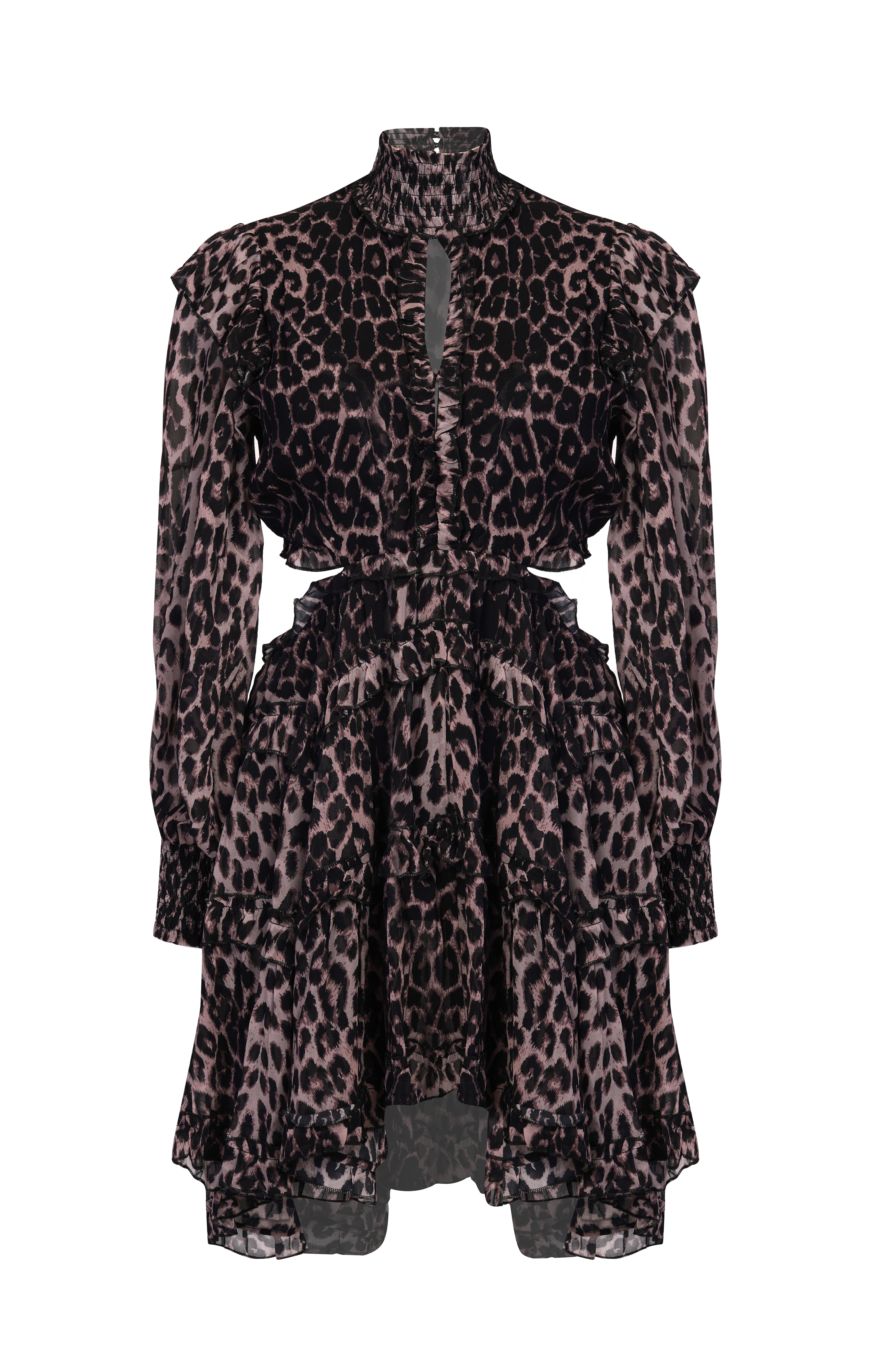 ROBE ESMERALDA - LEOPARD