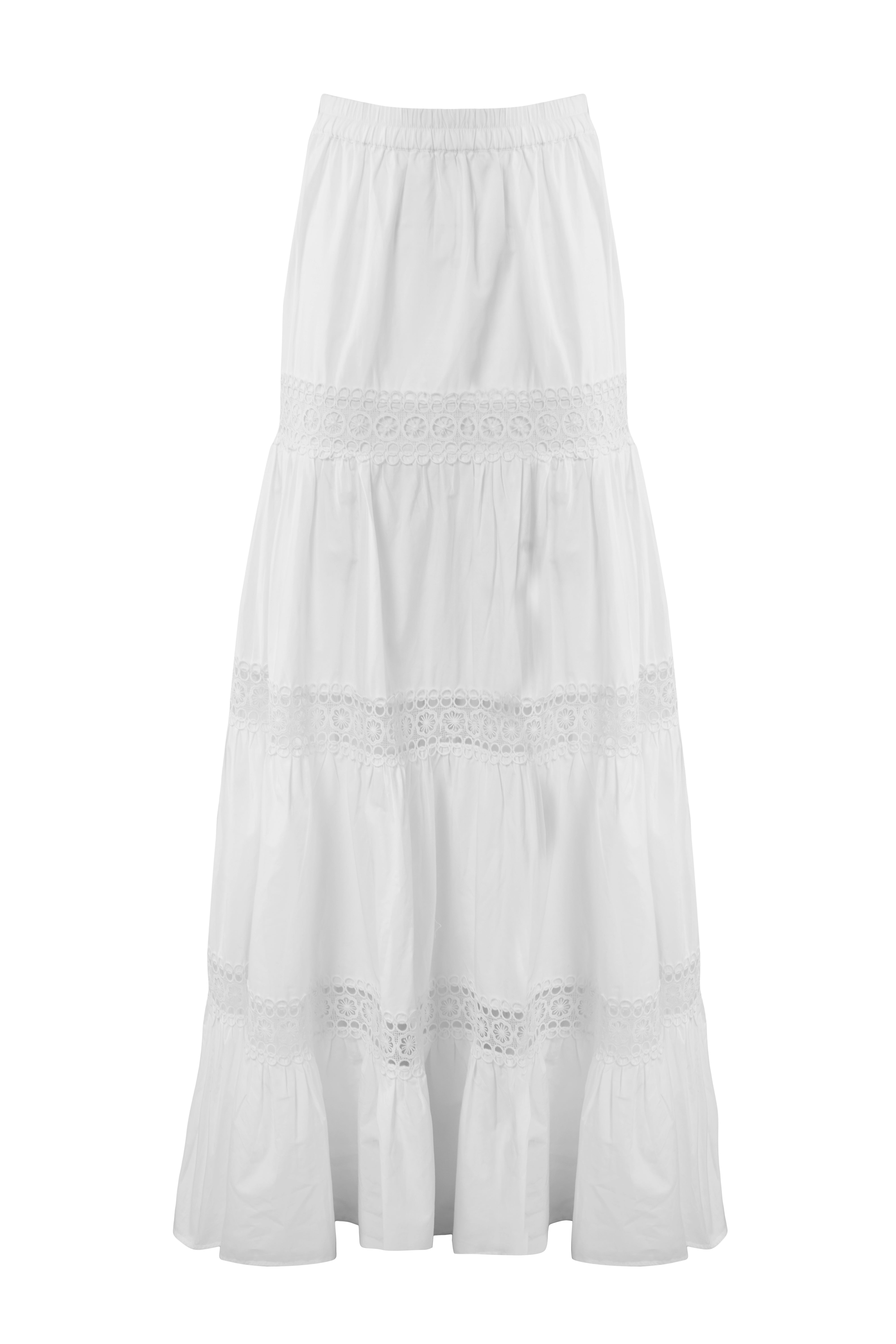 JUPE NINON - BRODERIES BLANCHES