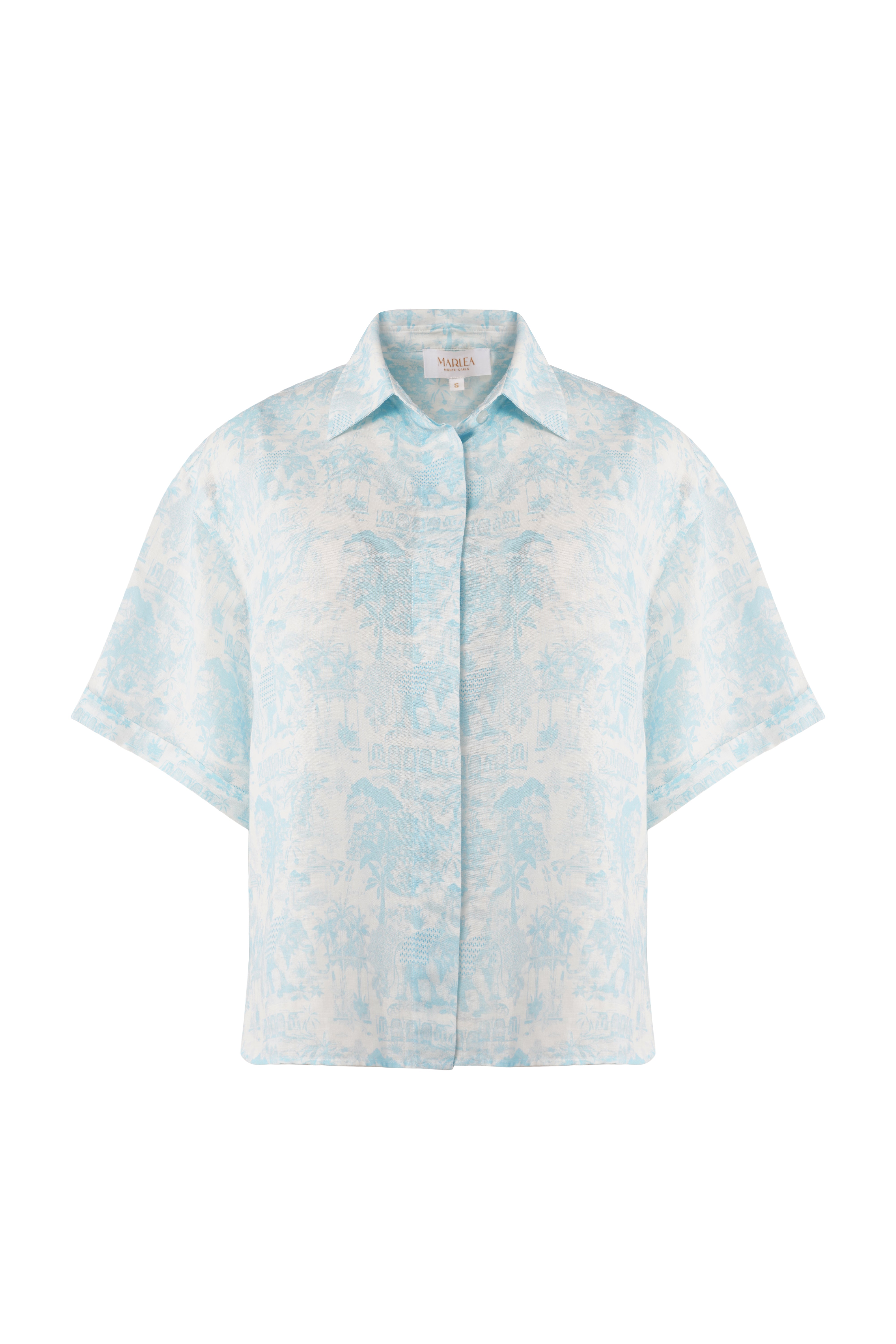 CHEMISE ZAZI - BLUE JOUY