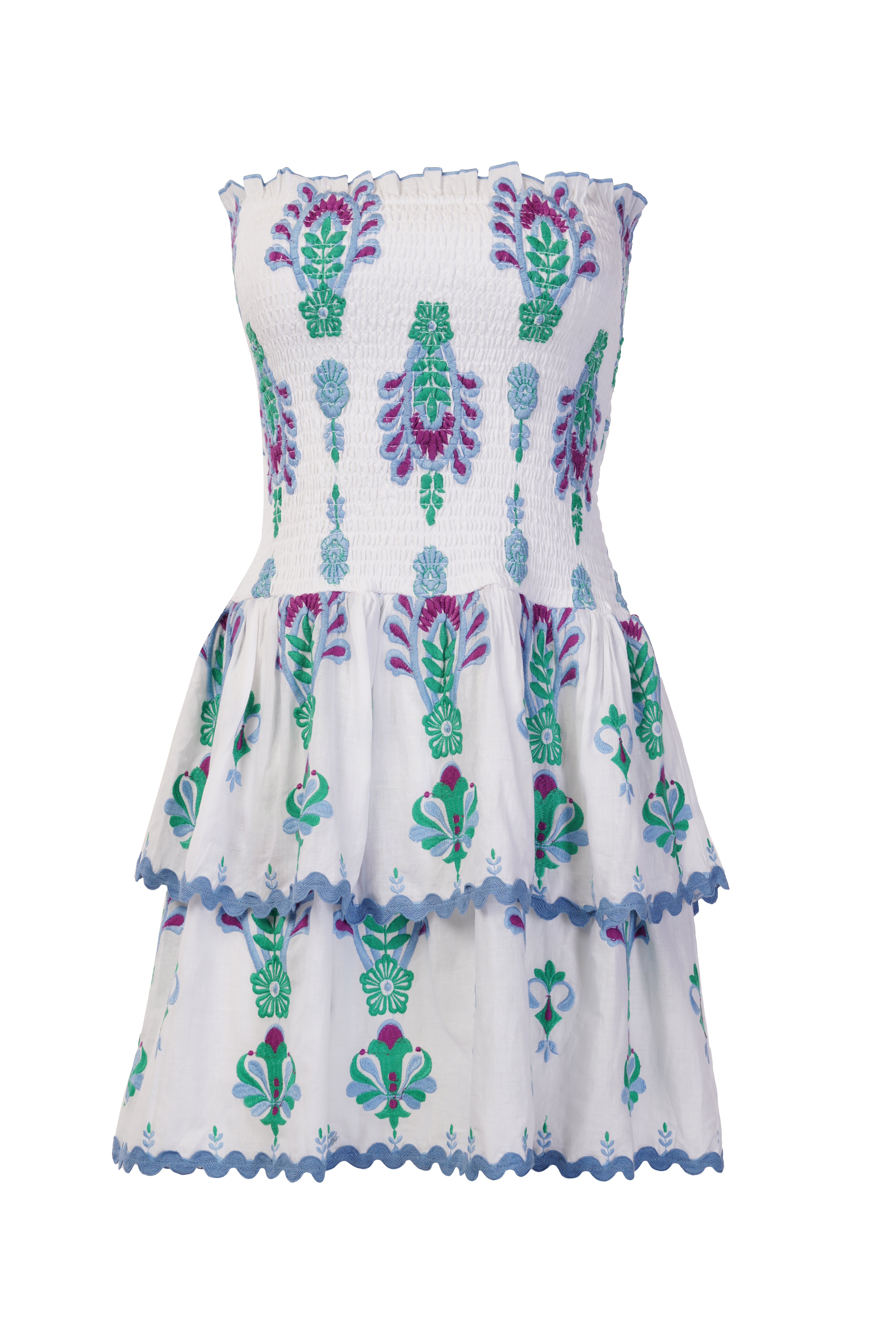 ROBE INES - TOPAZ BLEU