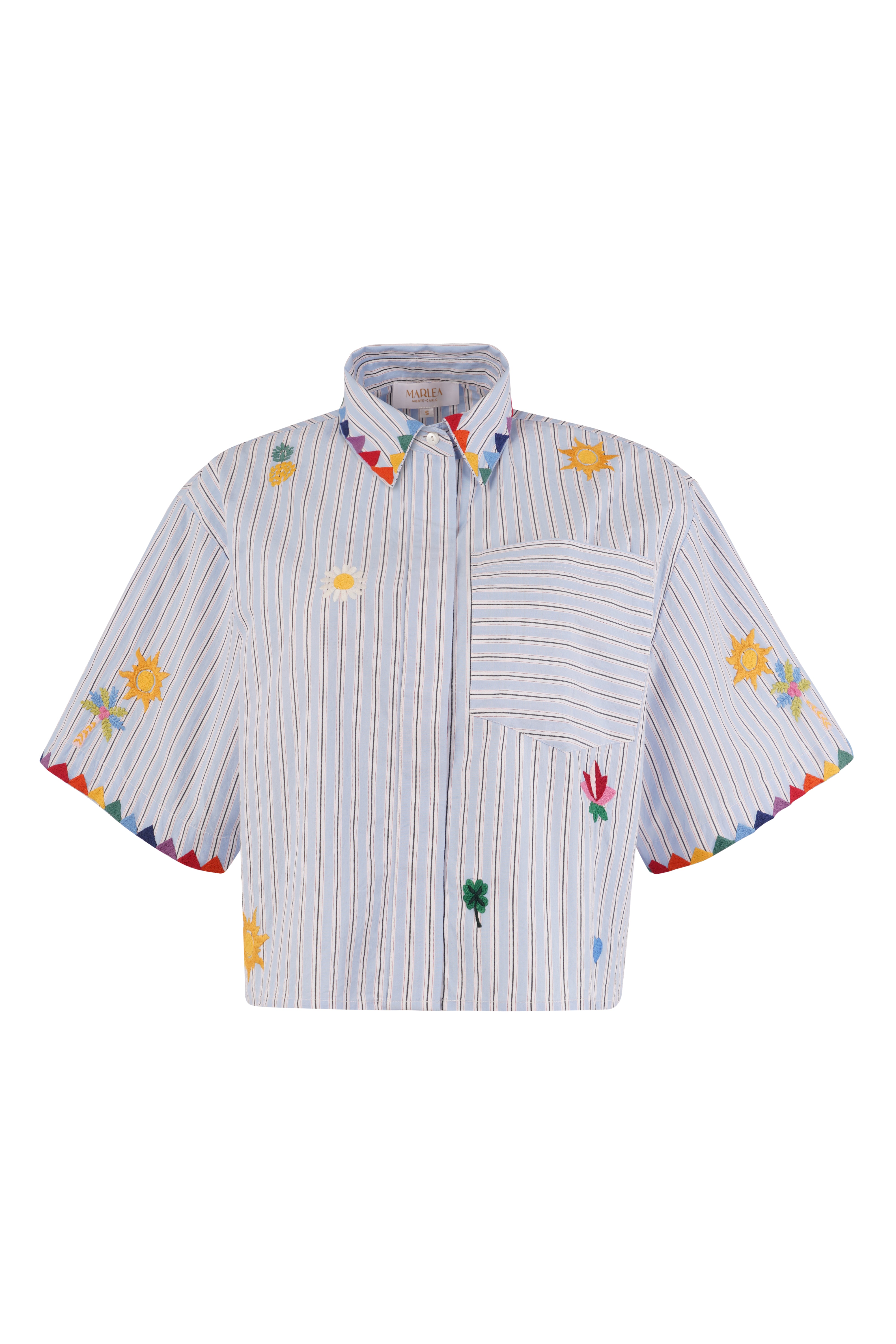 CHEMISE ZAZIE - BLUE OASIS