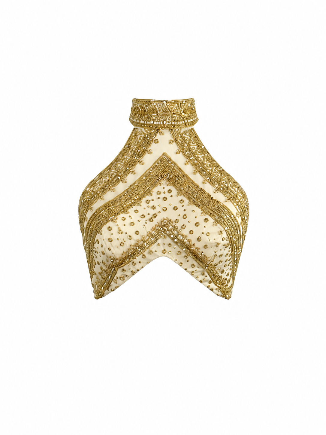 TOP SHEHERAZADE - JAUNE PASTEL