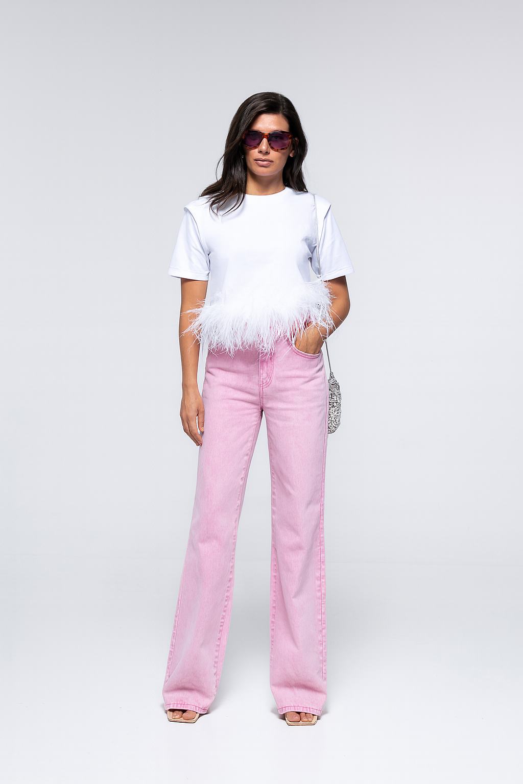 JEANS SCARLETT - ROSE