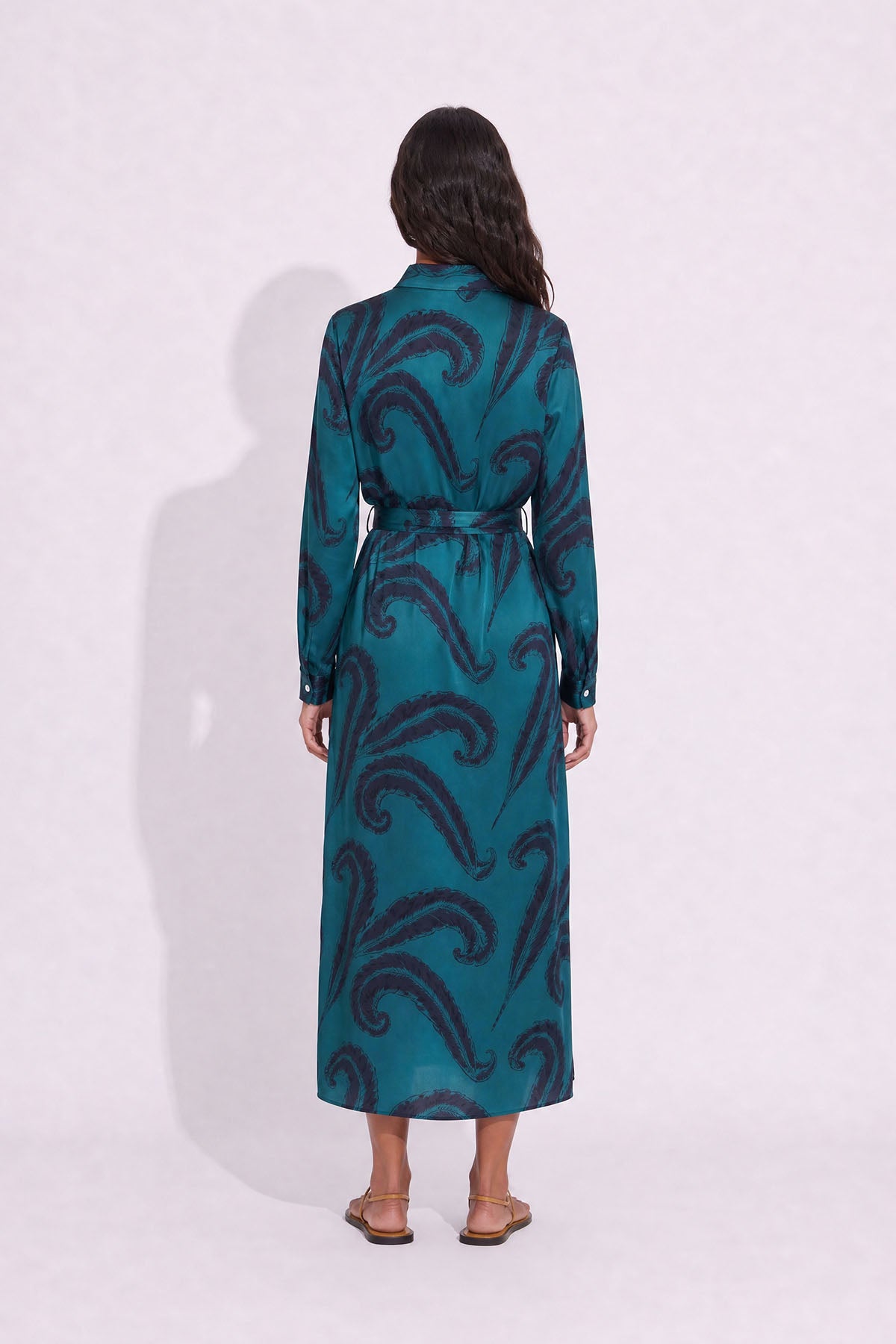 ROBE ELOISE - FEUILLES