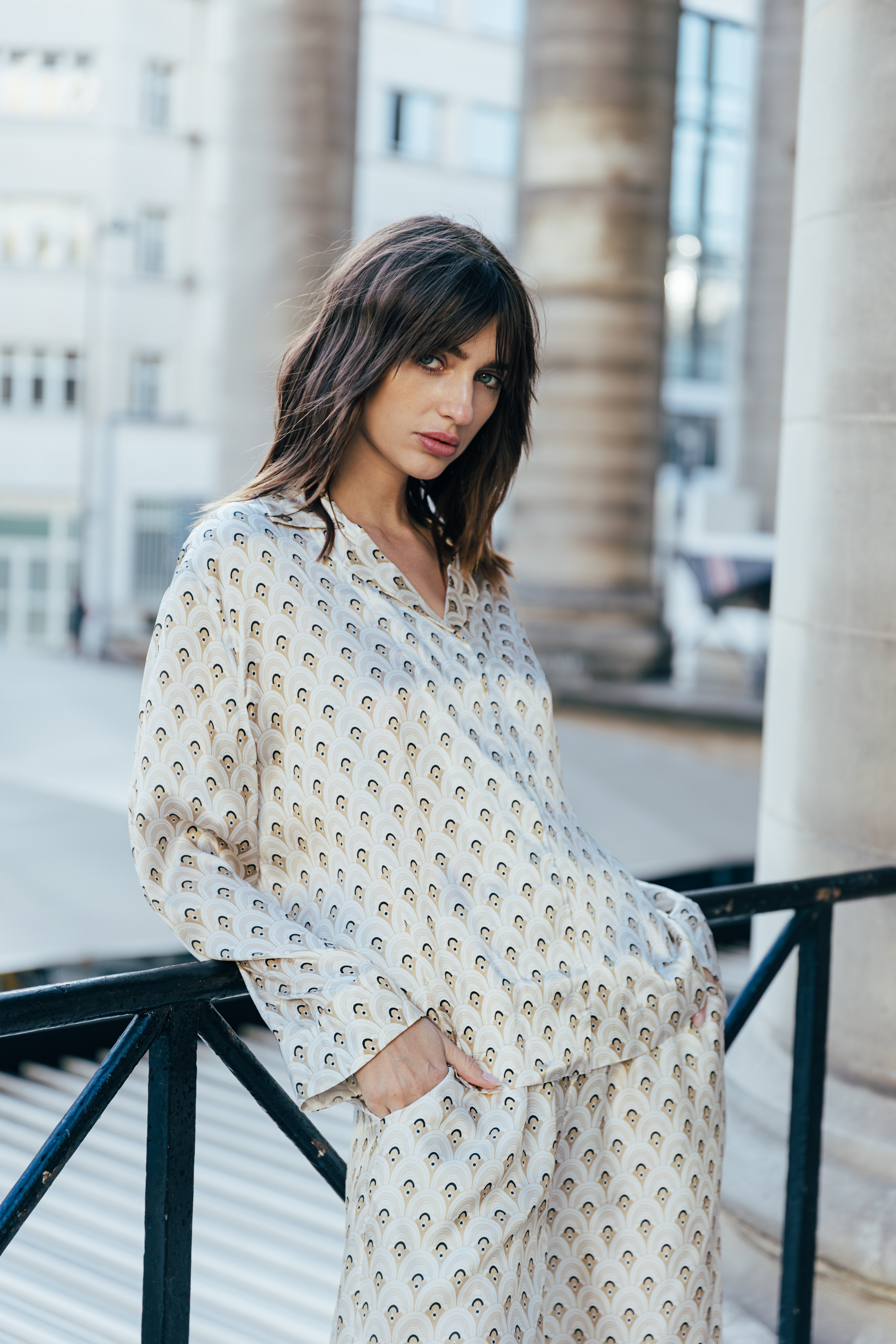 CHEMISE VITTORIA - POPCORN