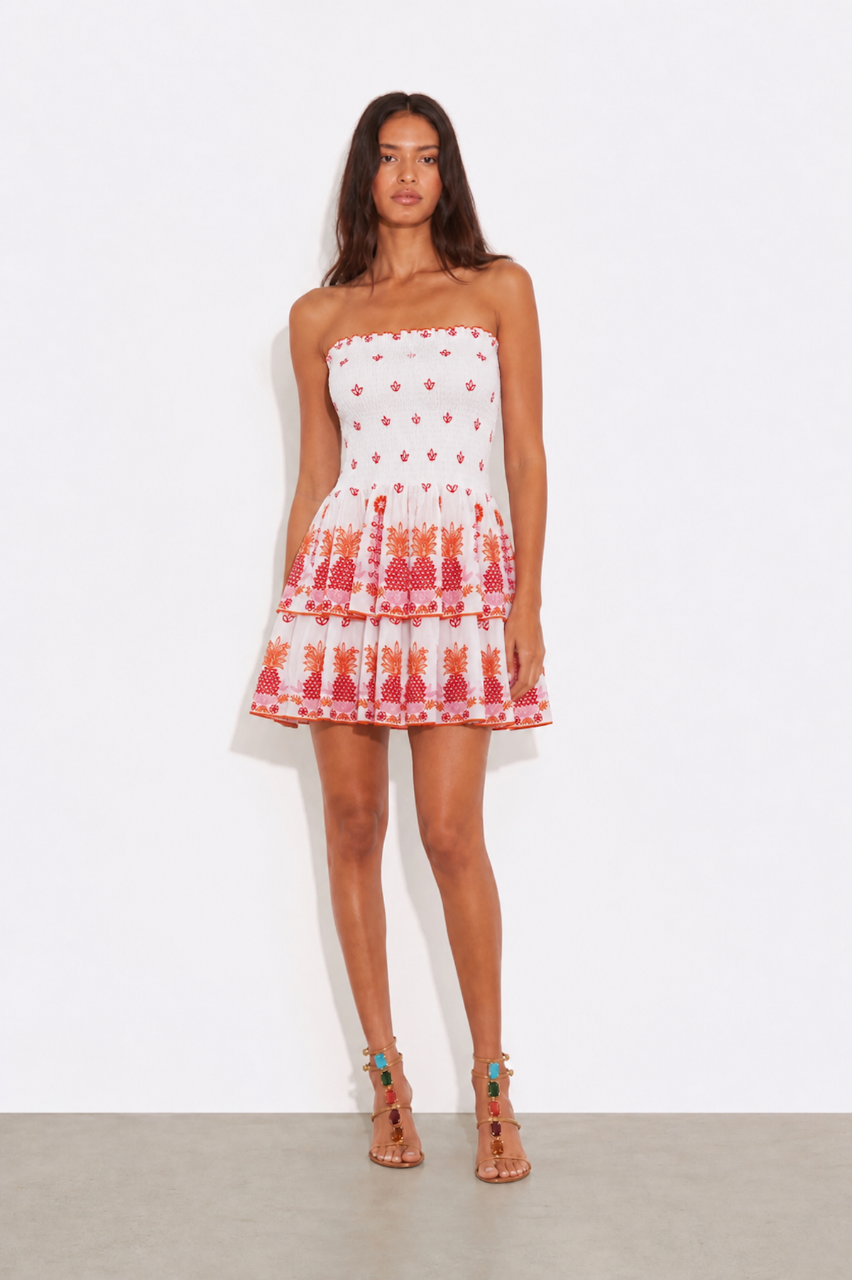 ROBE INES - PEACH PINEAPPLE
