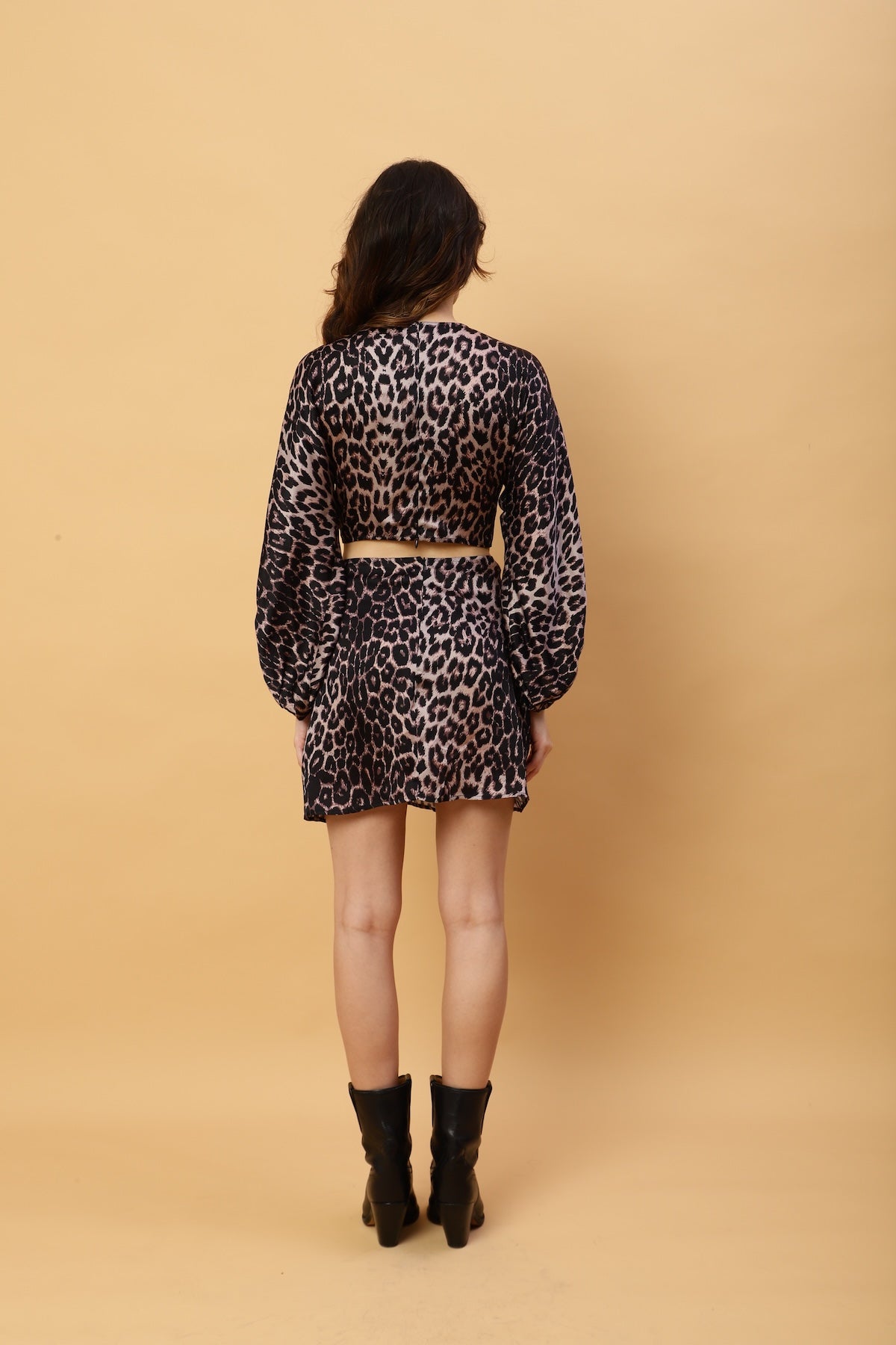 ROBE CAMILLA - LEOPARD