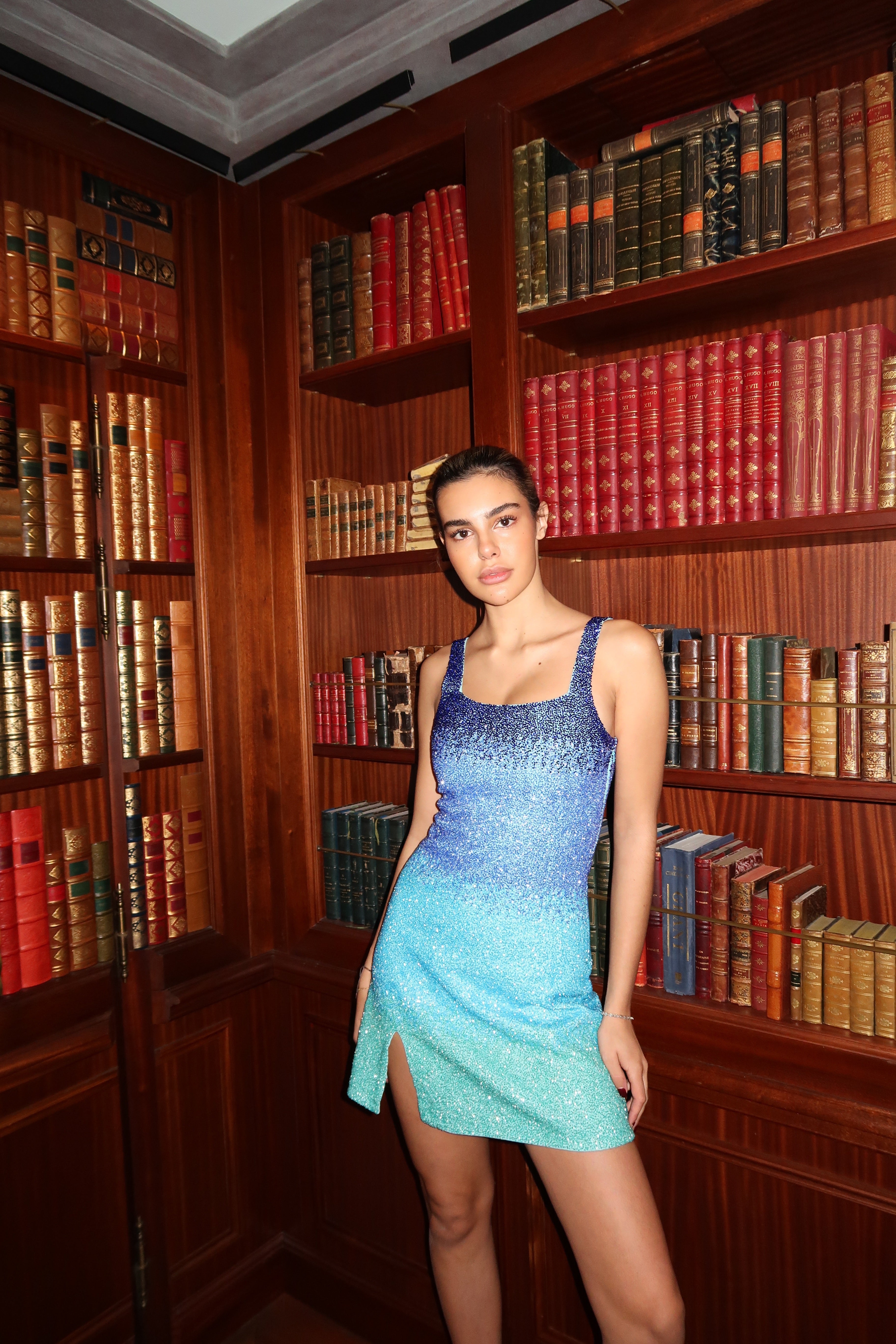 ROBE SERENA - GRADIENT BLUE