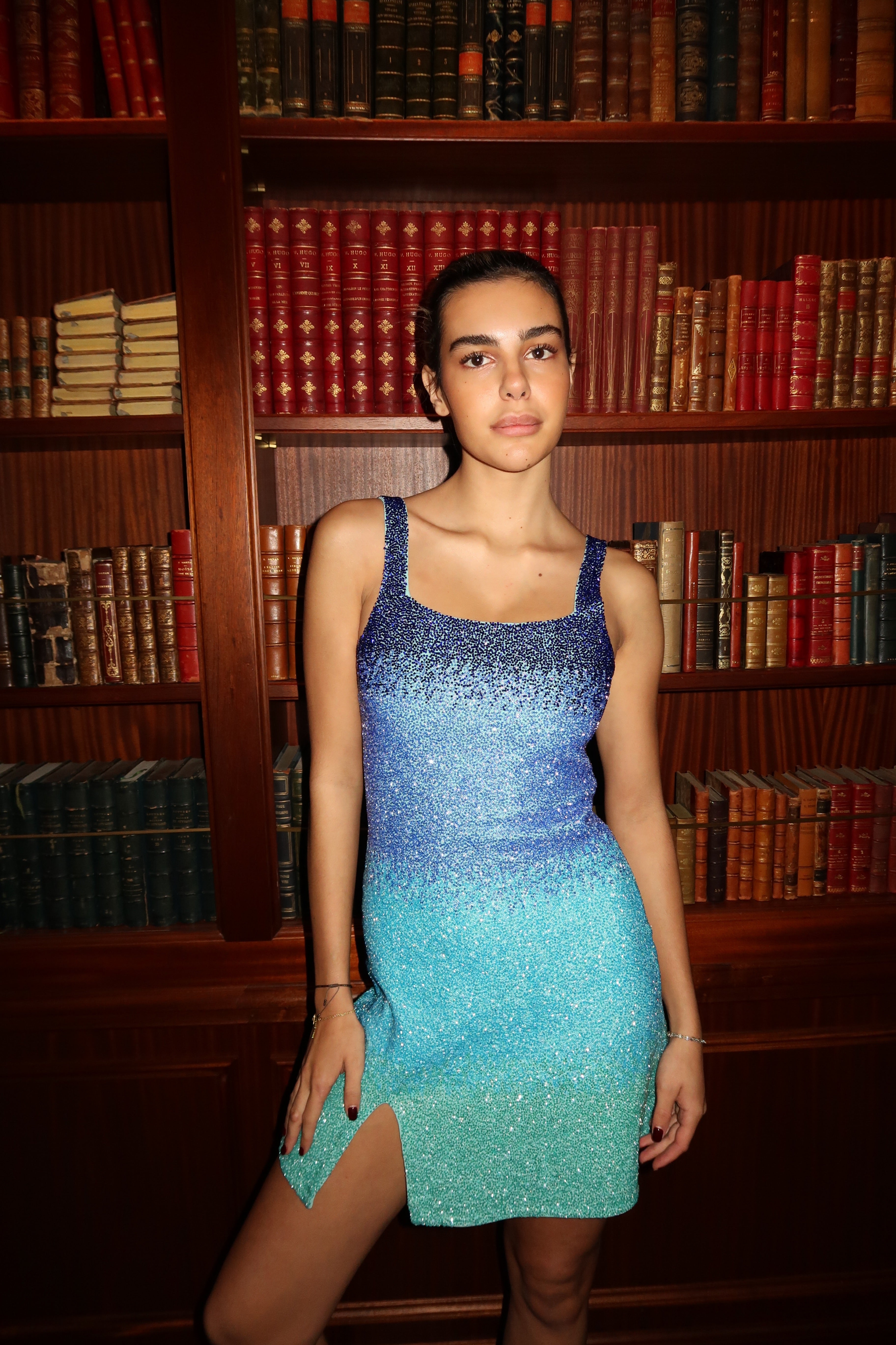 ROBE SERENA - GRADIENT BLUE