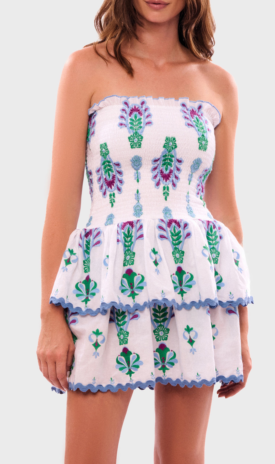 ROBE INES - TOPAZ BLEU