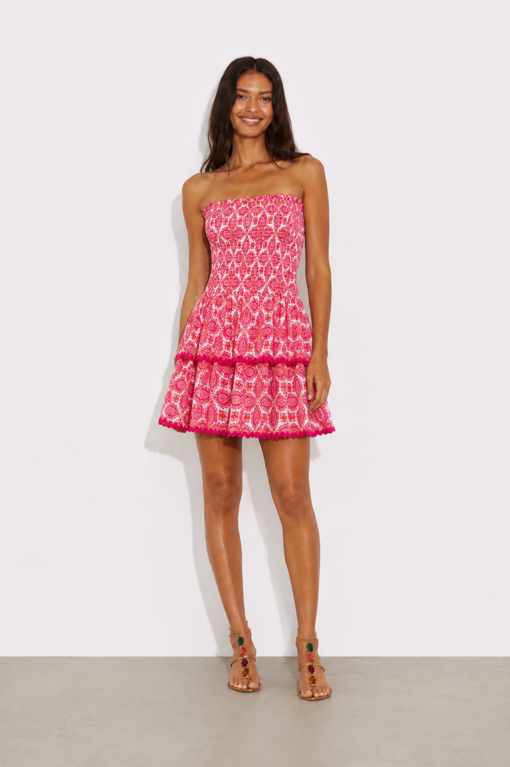 ROBE INES - RED LOTUS