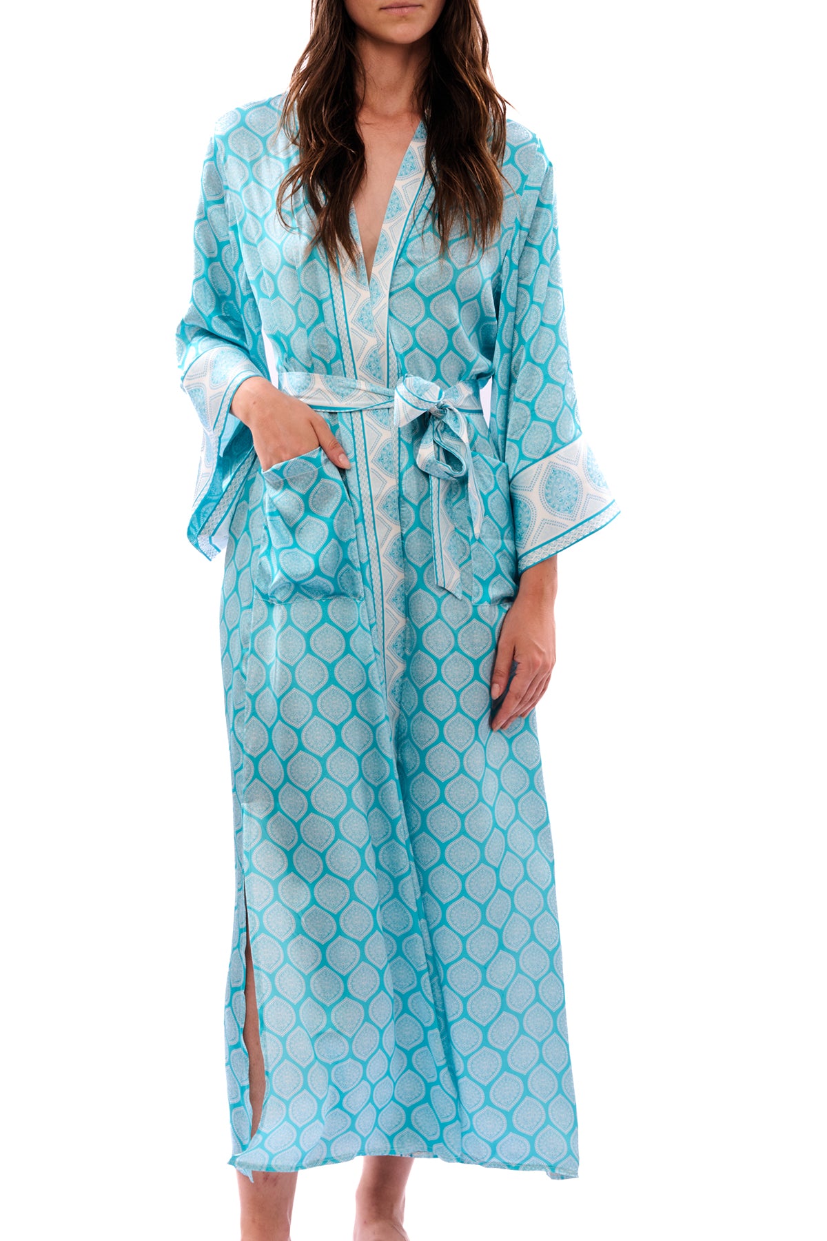 KIMONO LAURINA - AZUR