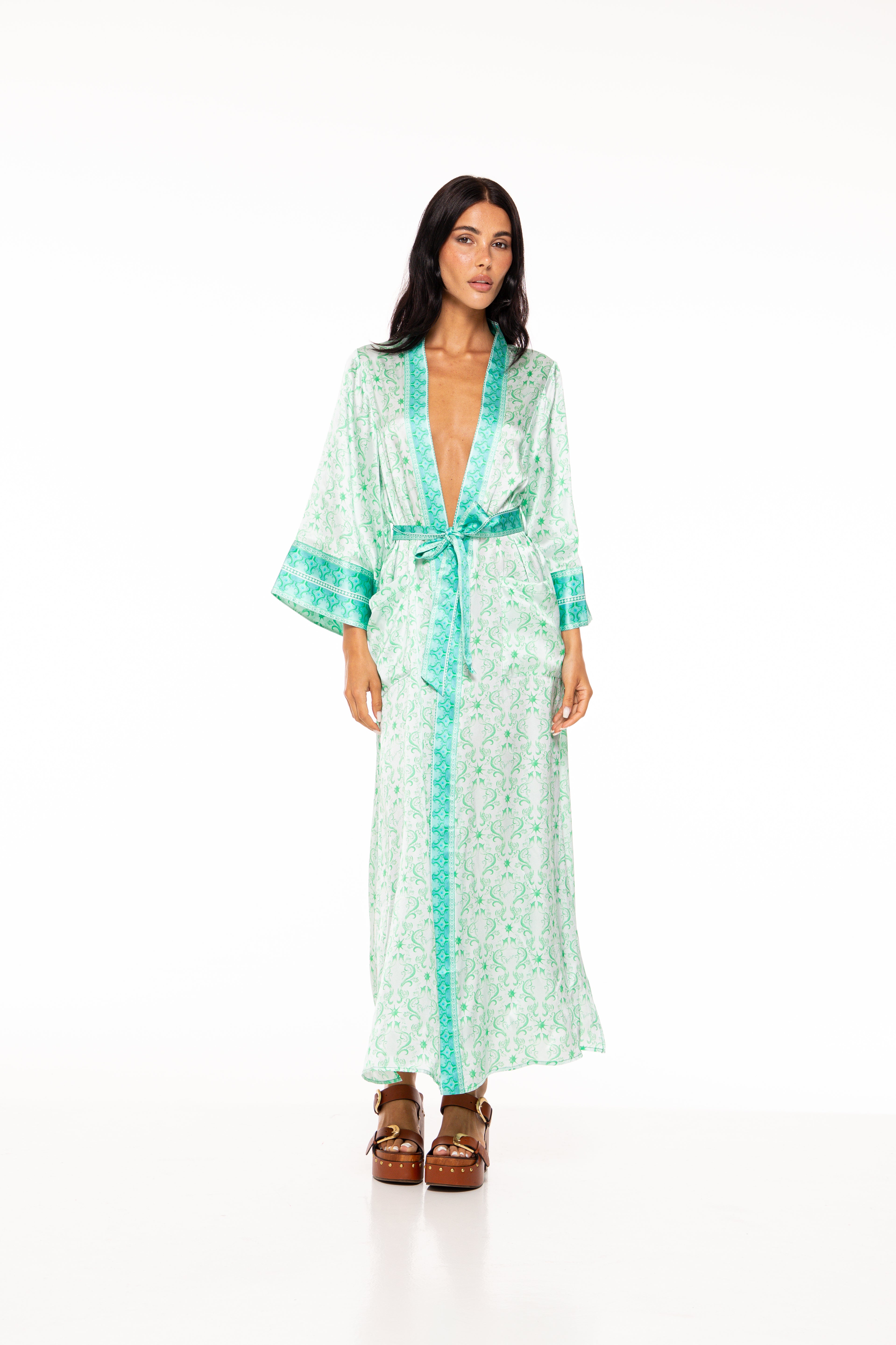 KIMONO LAURINA - AMANDE