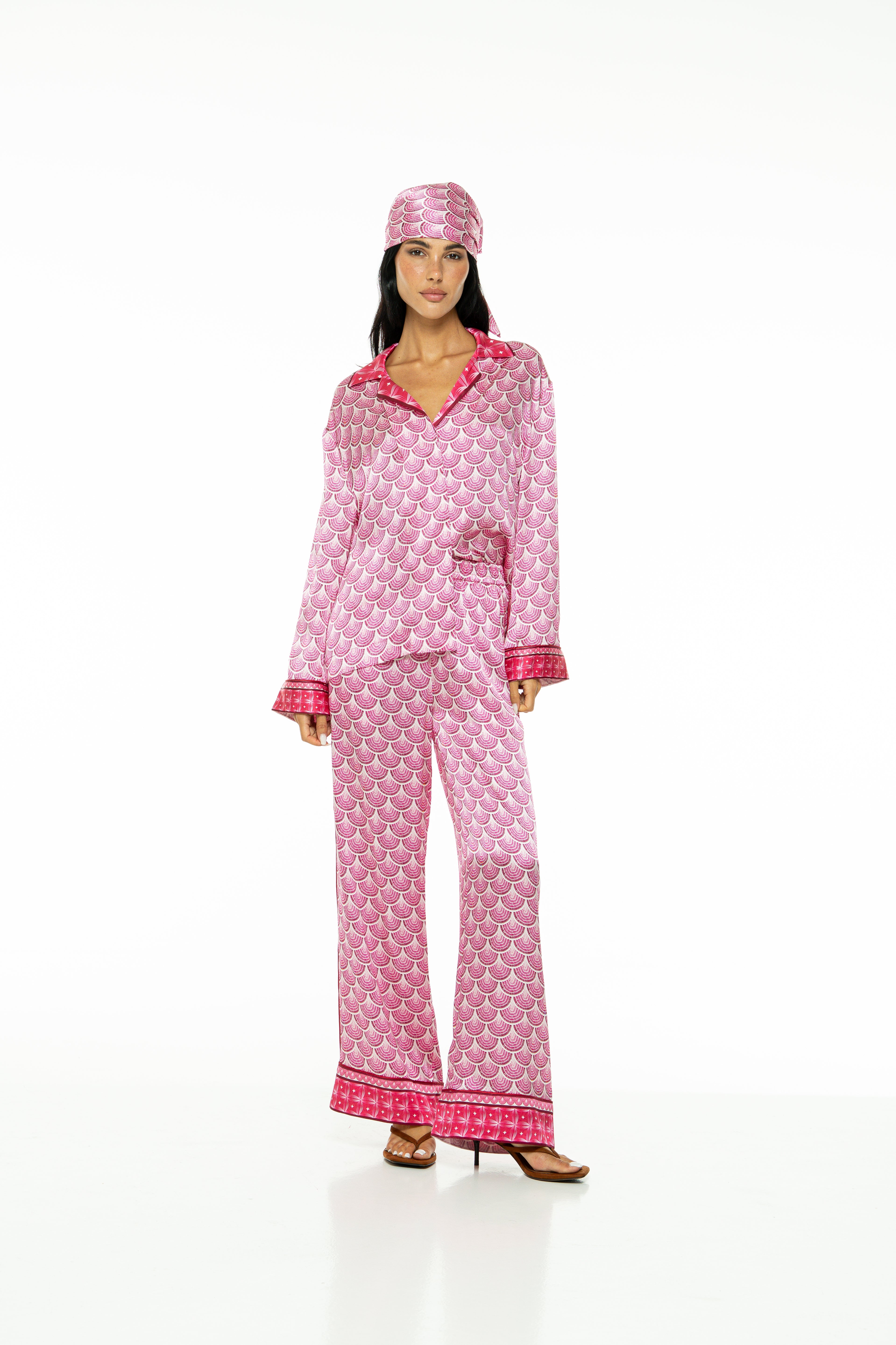 CHEMISE VITTORIA - ROSE PEACOCK