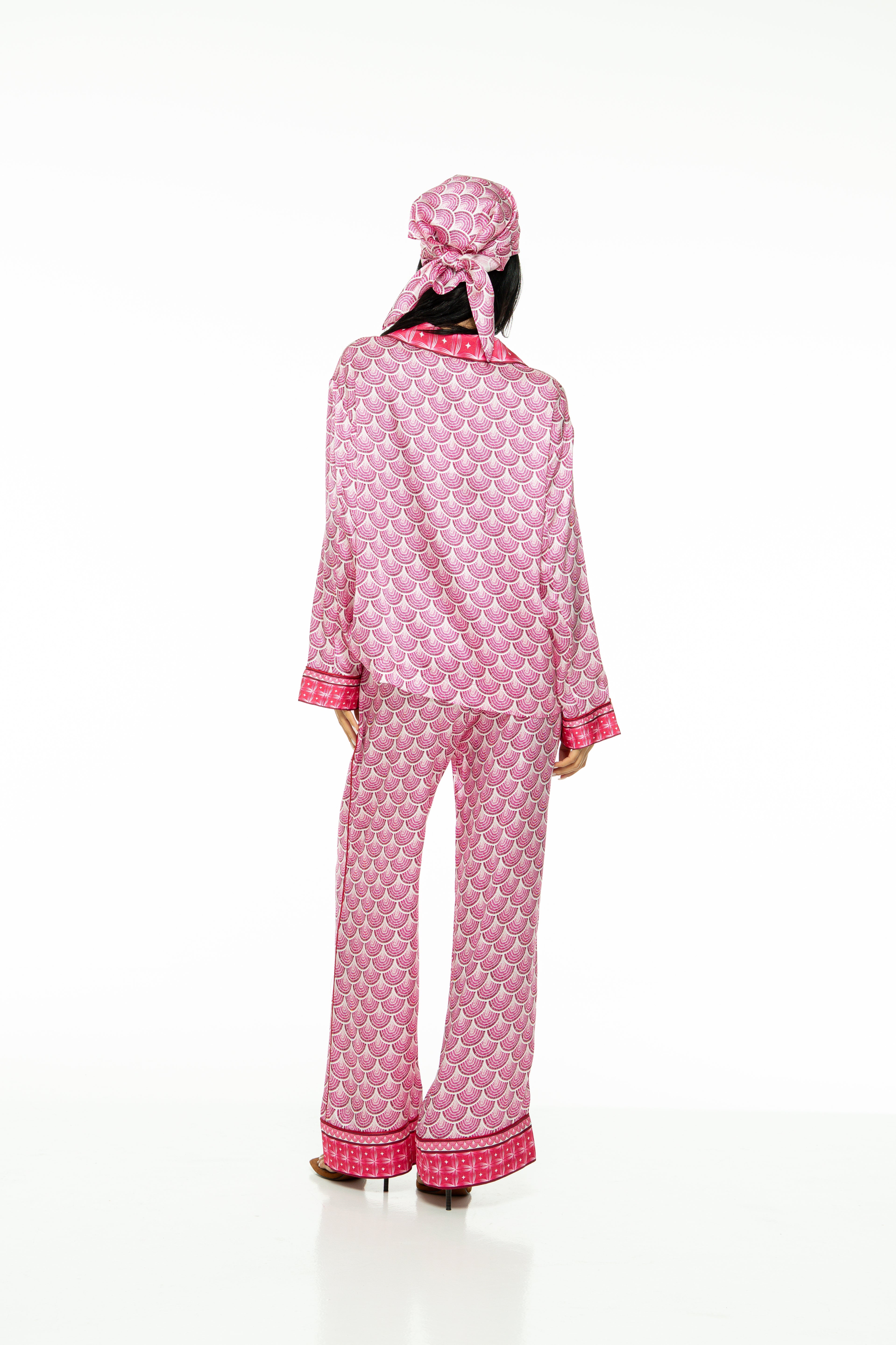 PANTALON KENZA - ROSE PEACOCK