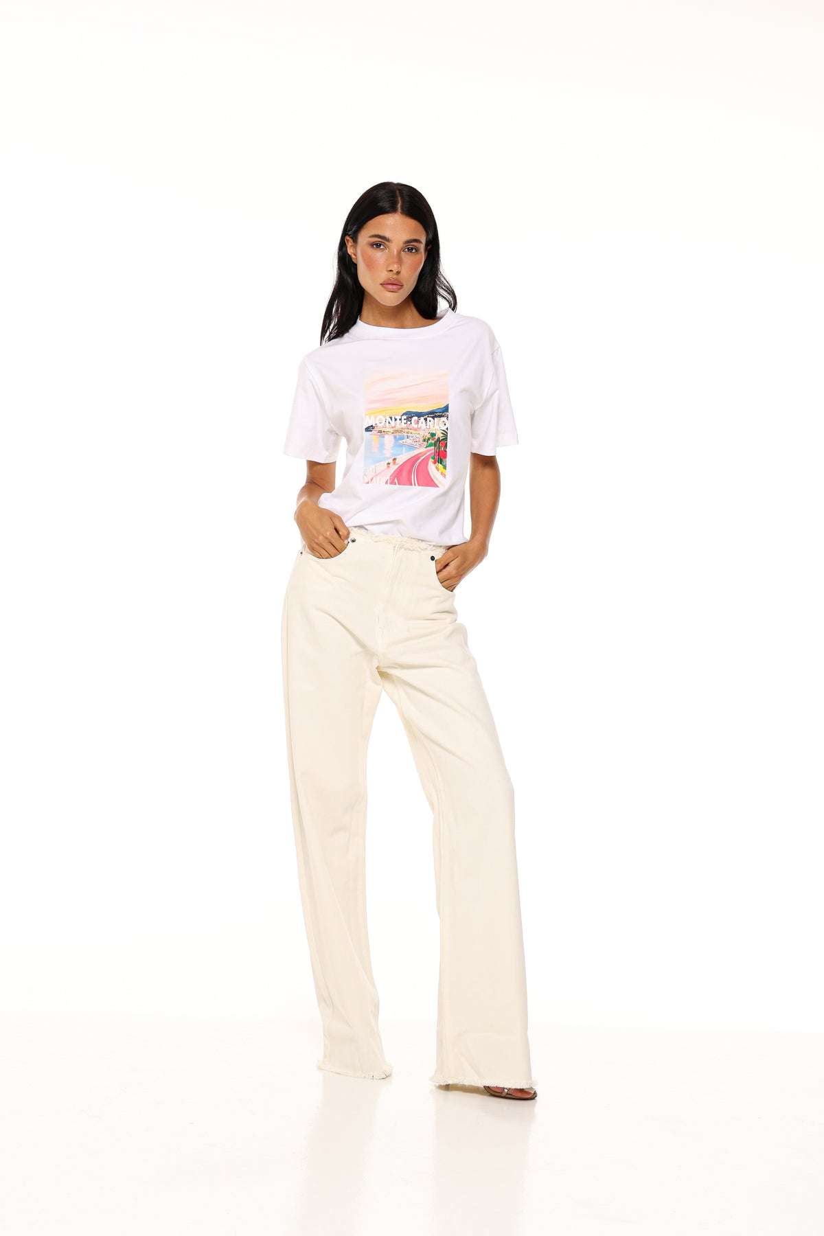 JEANS SCARLETT - IVOIRE