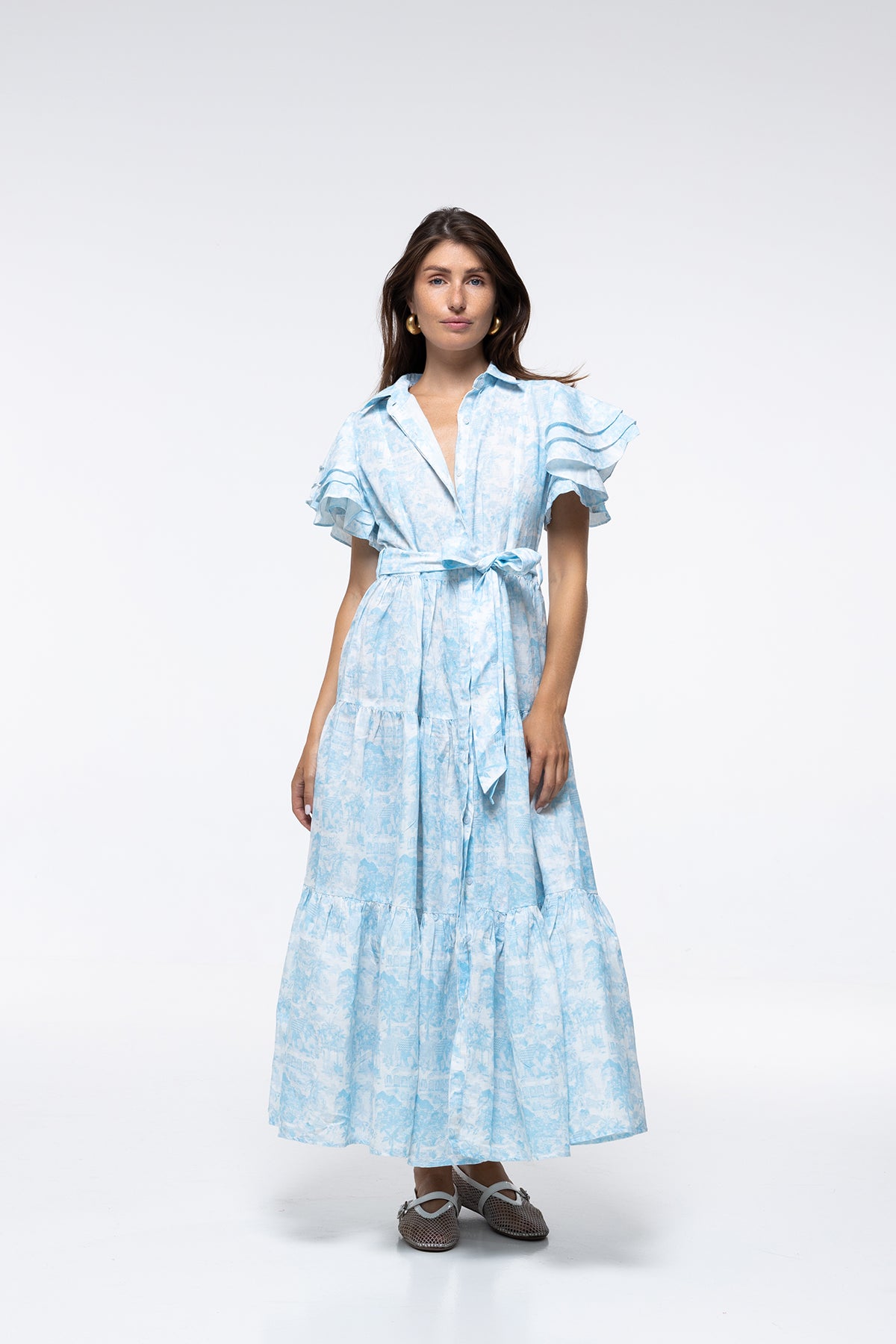 ROBE CAMELIA - BLUE JOUY