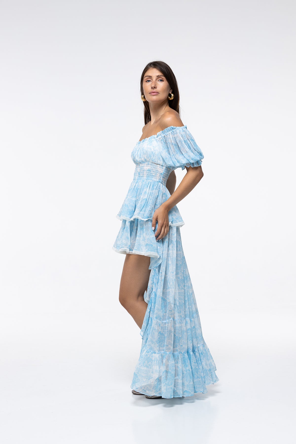 ROBE ELLA - BLUE JOUY