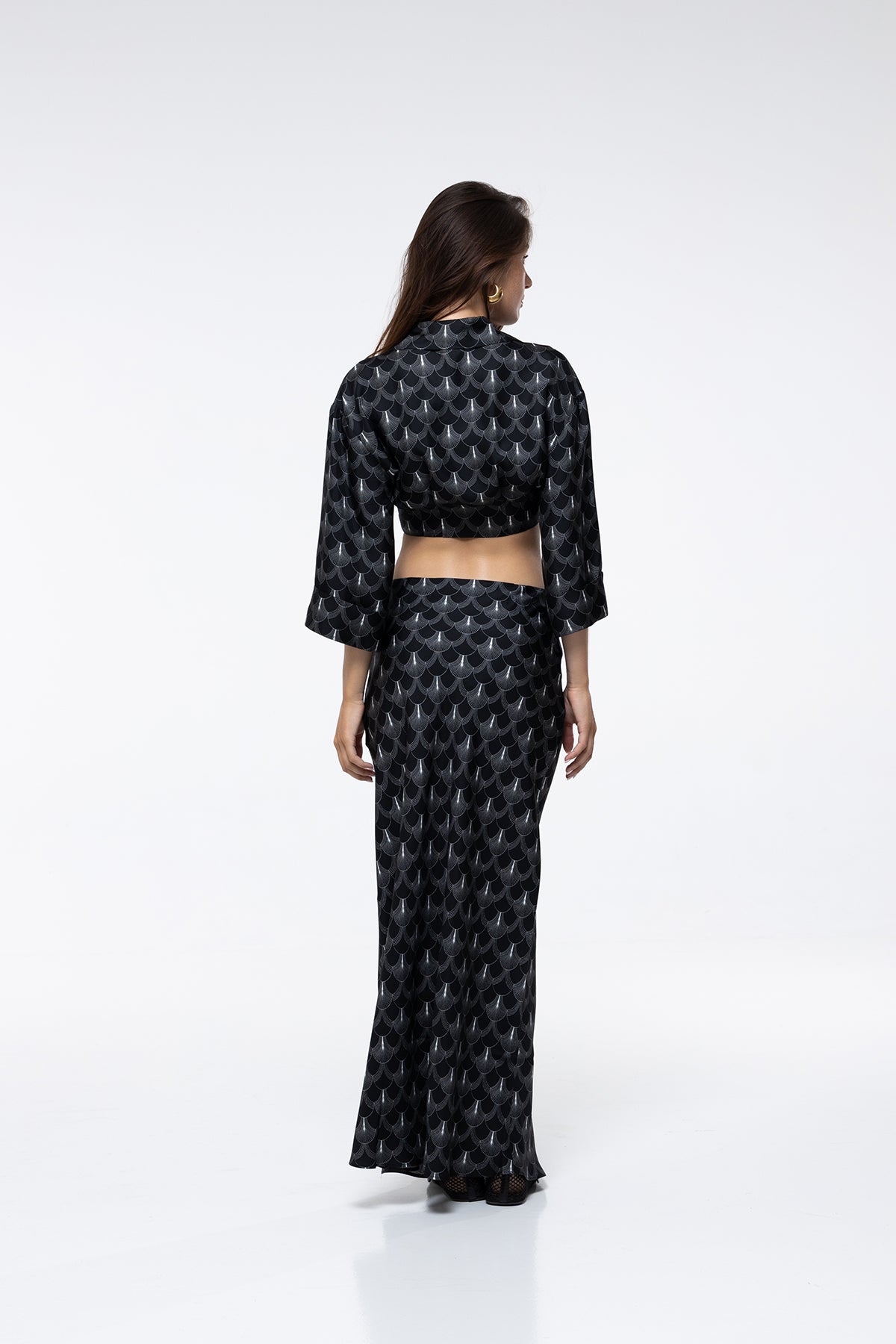 TOP VANINA - BLACK PEACOCK