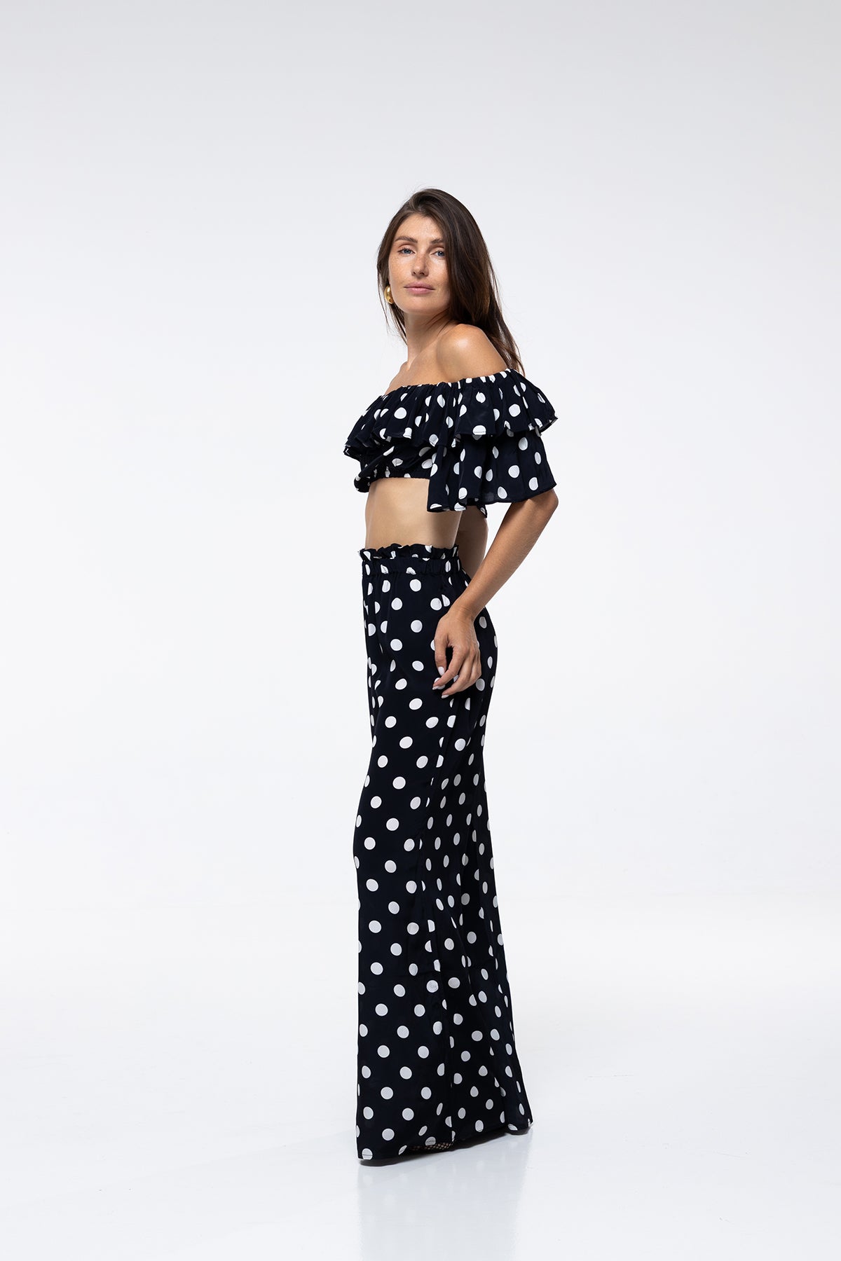 PANTALON REBECCA - POLKADOTS