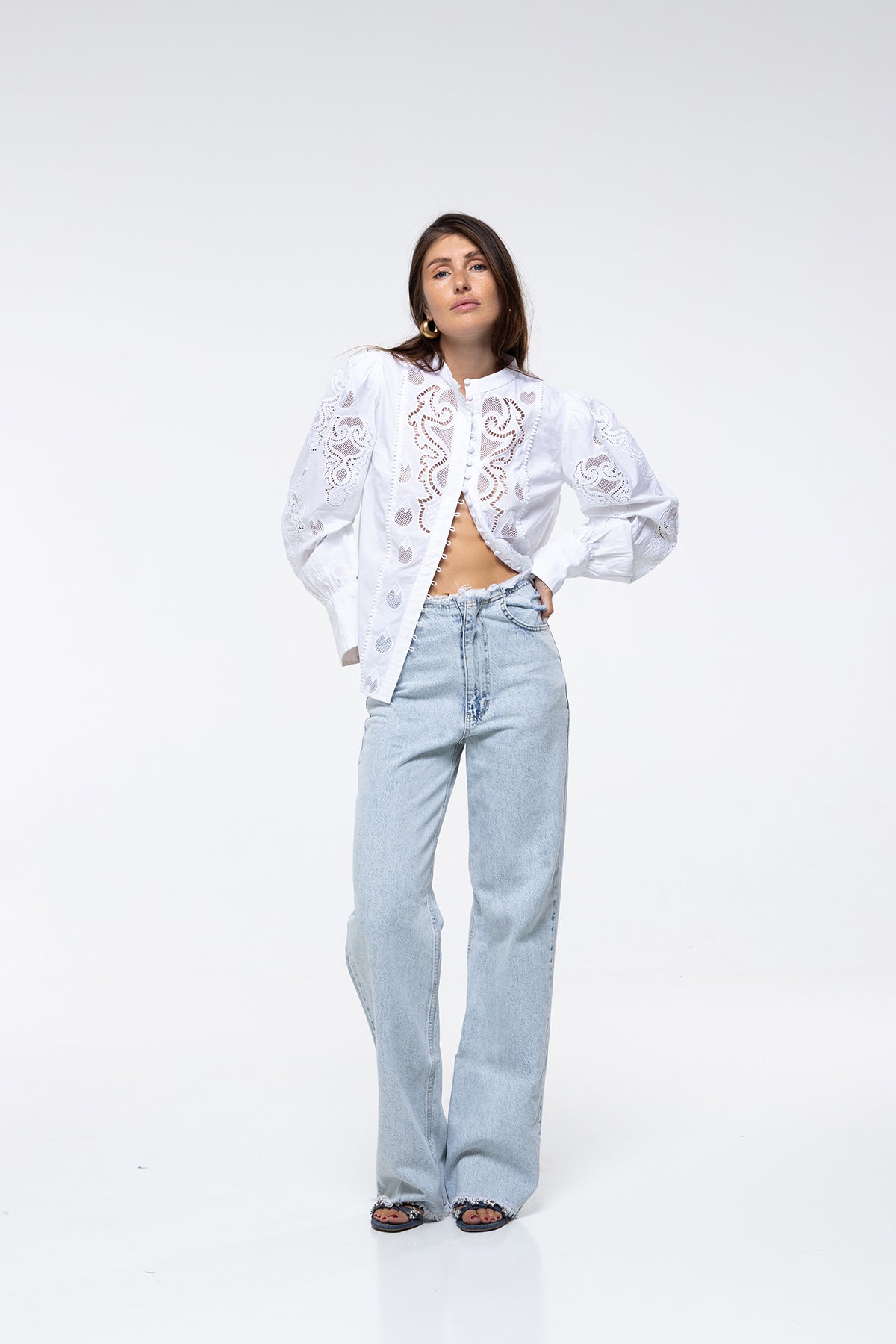 CHEMISE NOLA - BLANC