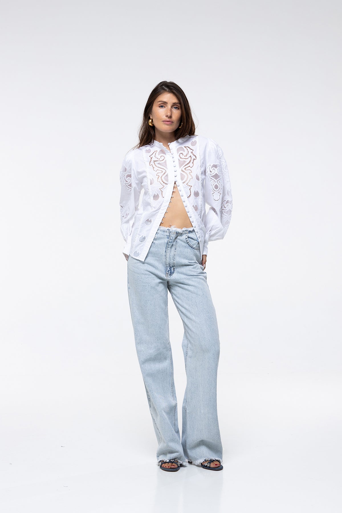 CHEMISE NOLA - BLANC