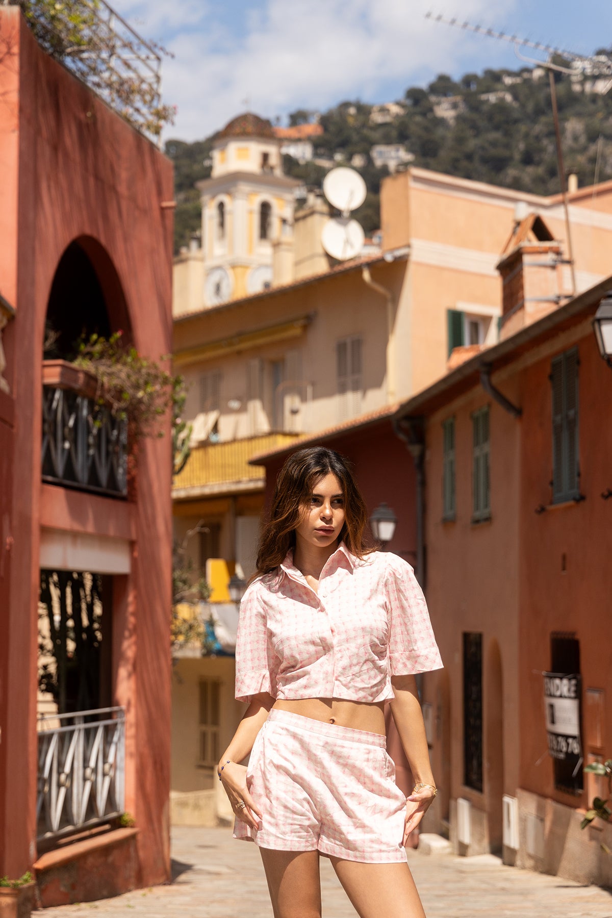 CHEMISE AILEEN - PINK VICHY