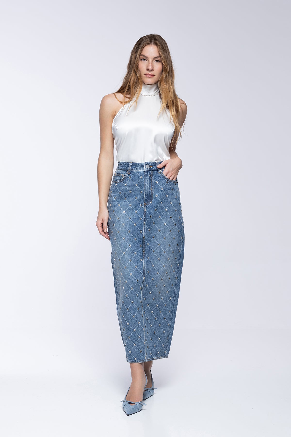 FLORA TOP - WHITE