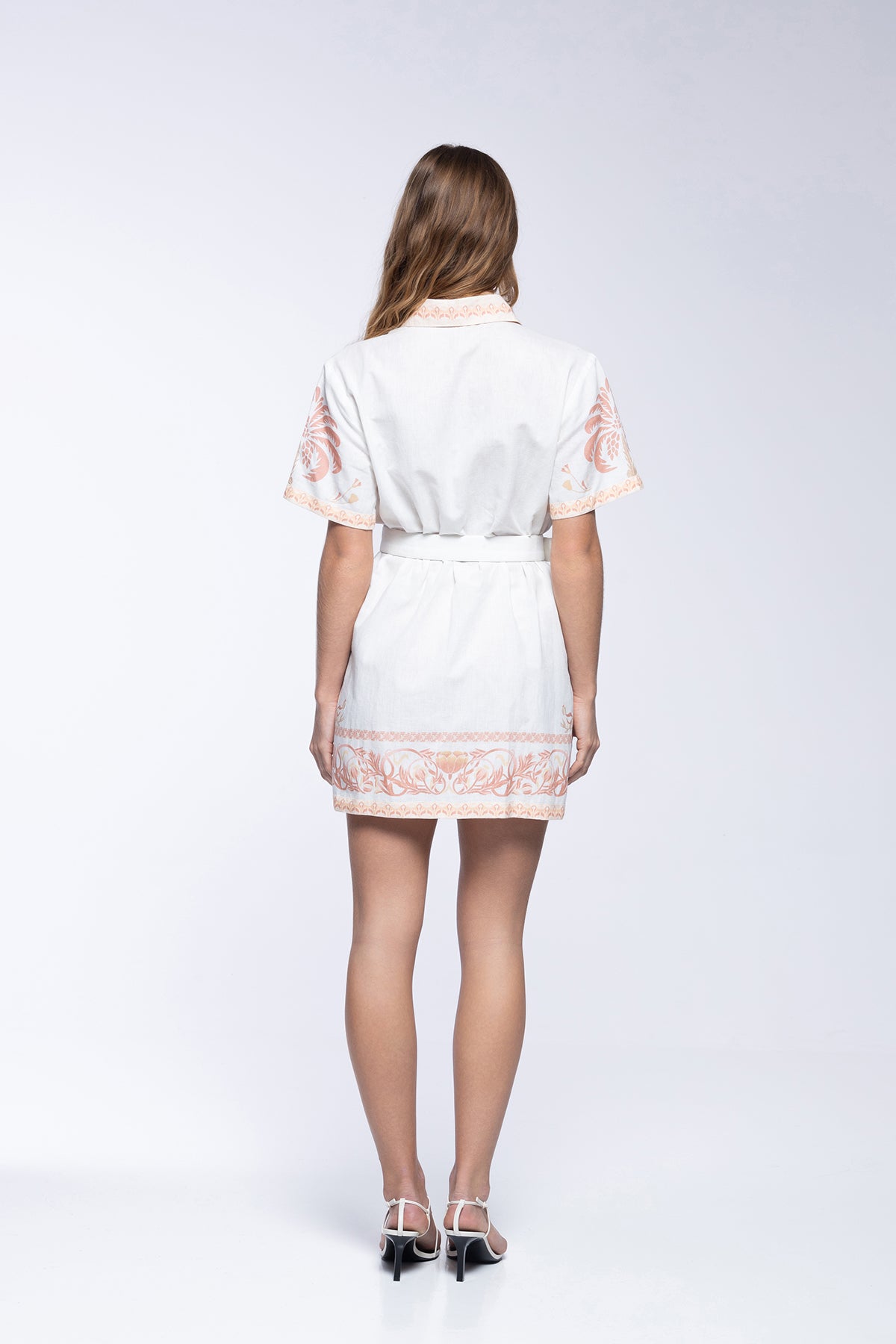 ROBE ALINA - IVORY PALM TREE