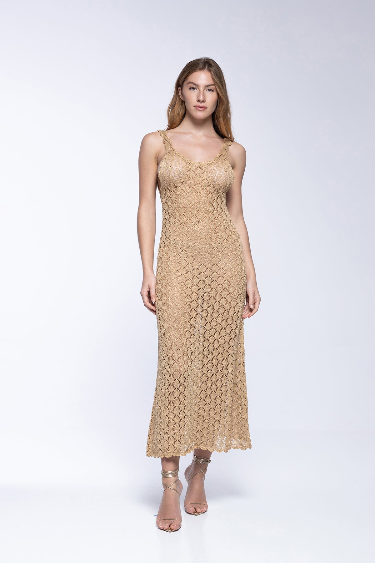 ROBE PAULA - CROCHET DORE