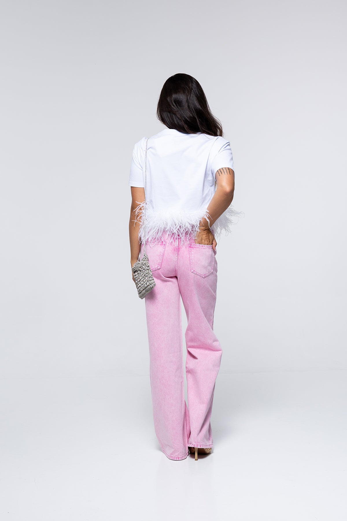 JEANS SCARLETT - ROSE