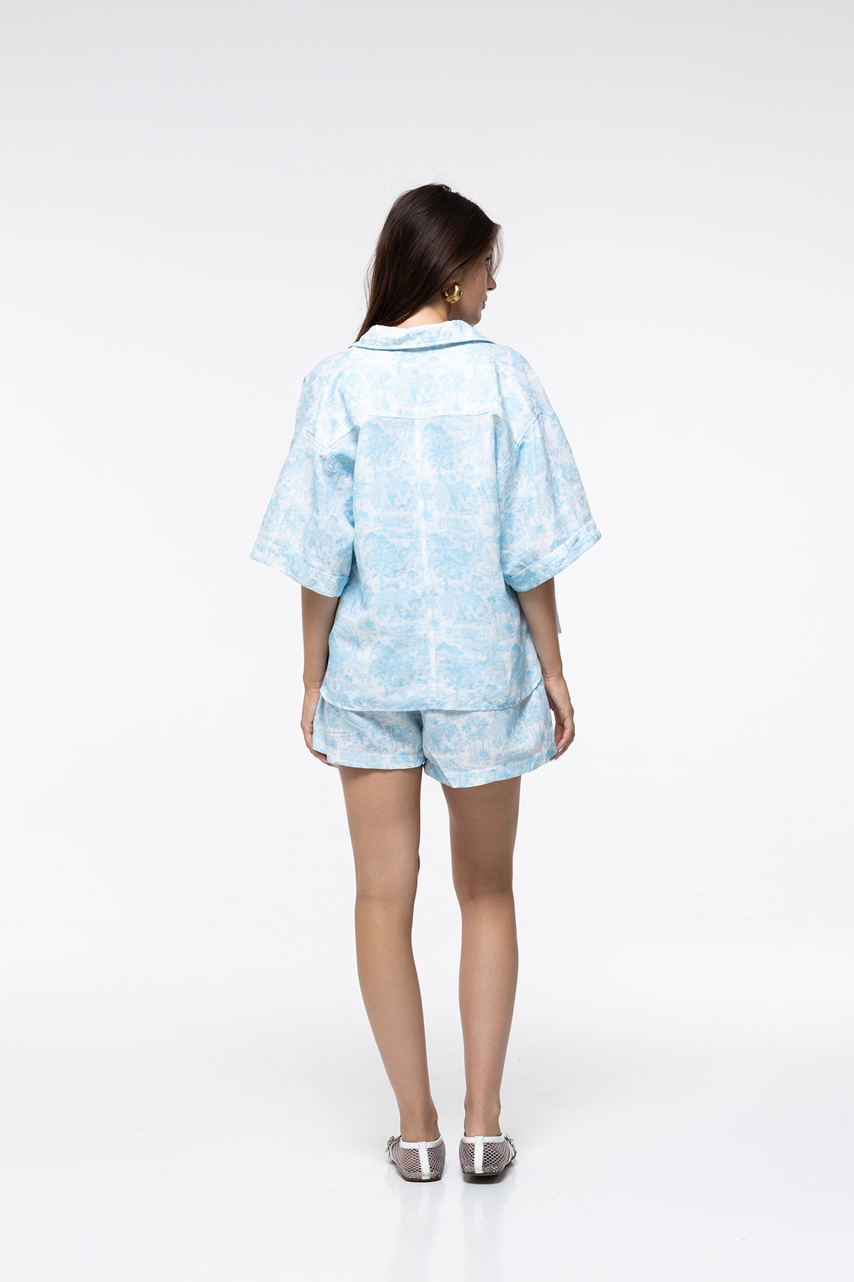 CHEMISE ZAZI - BLUE JOUY