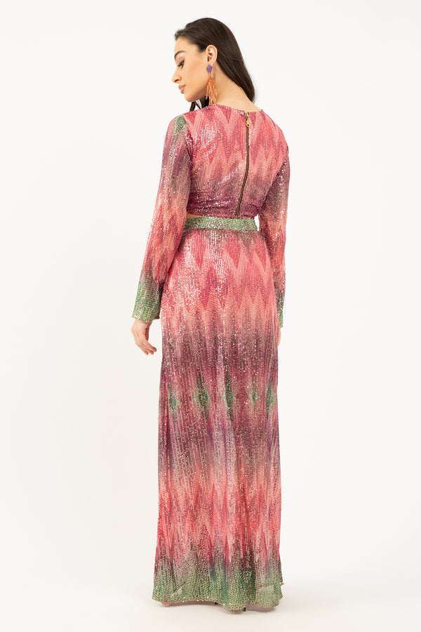 JUPE JULIETTE - SEQUINS ROSE