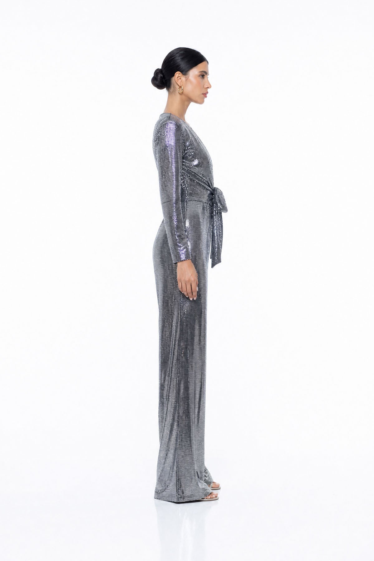 ROMAN JUMPSUIT - SILVER