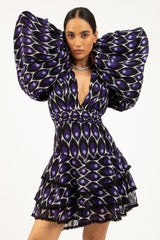 ROBE MARILOU - WINTER PURPLE