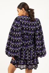 ROBE MARILOU - WINTER PURPLE