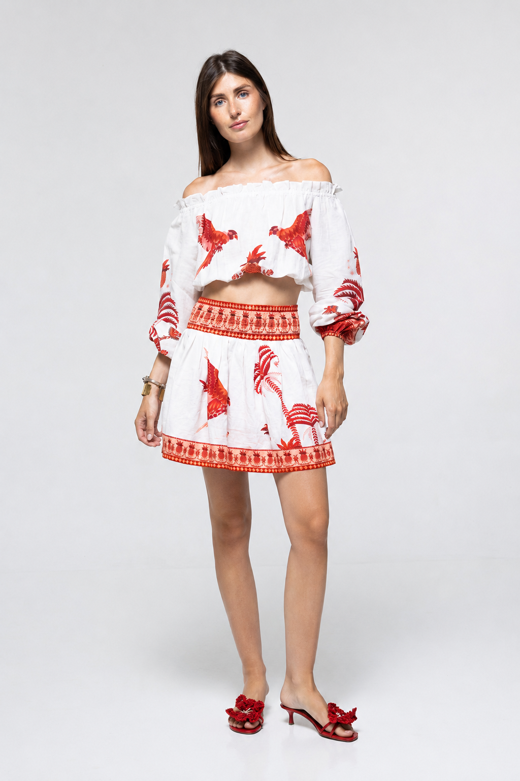 TOP ROSA - RED PARROT