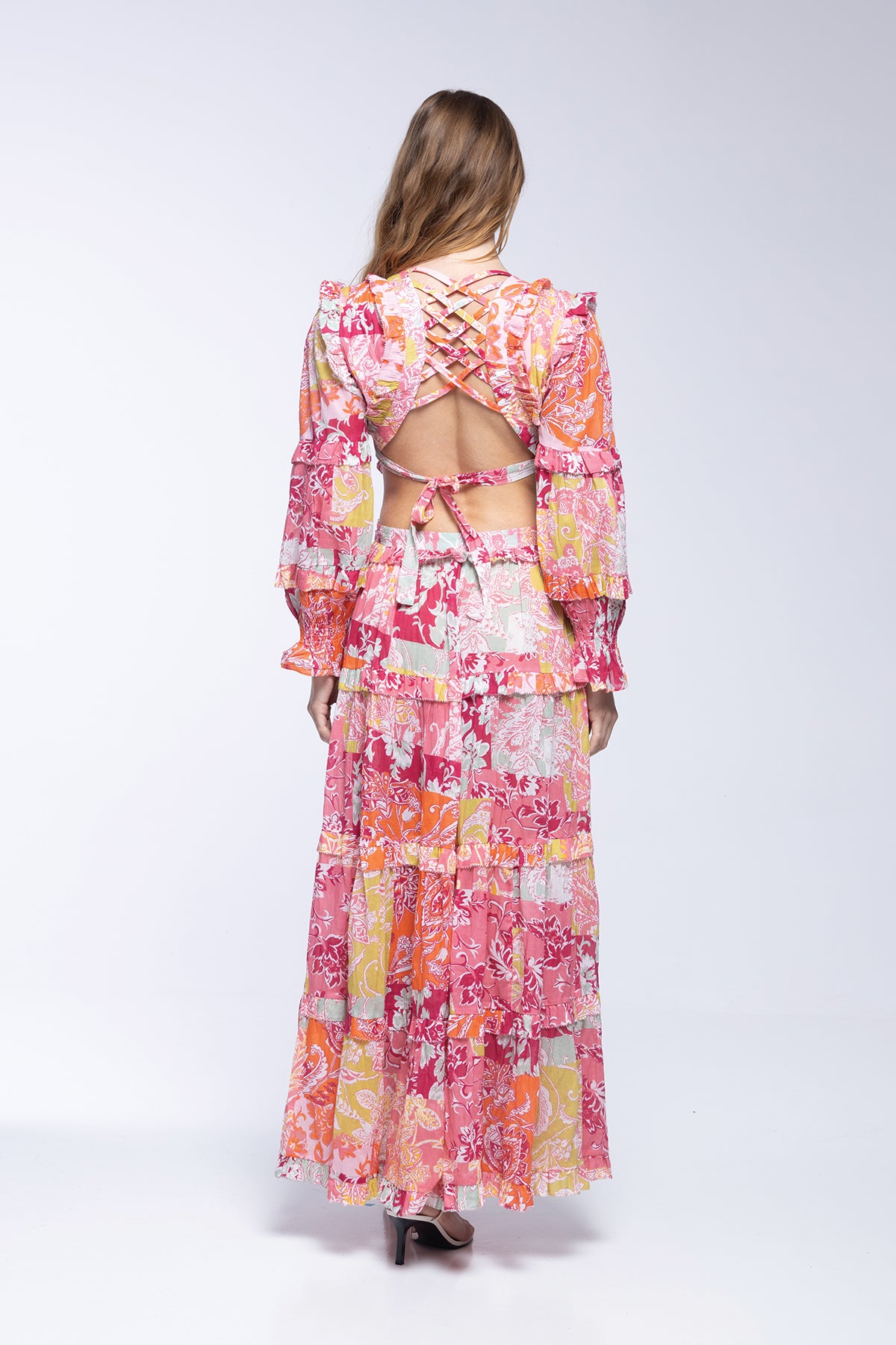 ROBE ZOA  - FLORAL PATCH