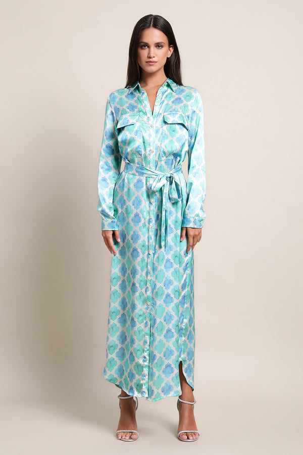 ROBE ELOISE - EMERAUDE