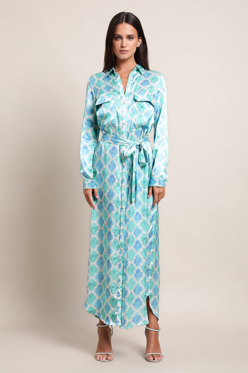 ROBE ELOISE - EMERAUDE