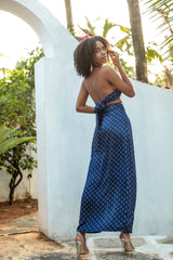 TOP NINA - SOIE PEACOCK