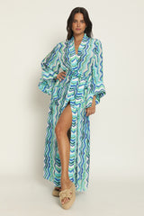 KIMONO LAURINA - AQUA