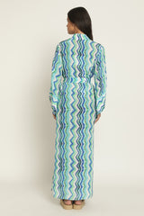 KIMONO LAURINA - AQUA