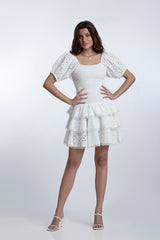 ROBE CLARA - COTON BLANC